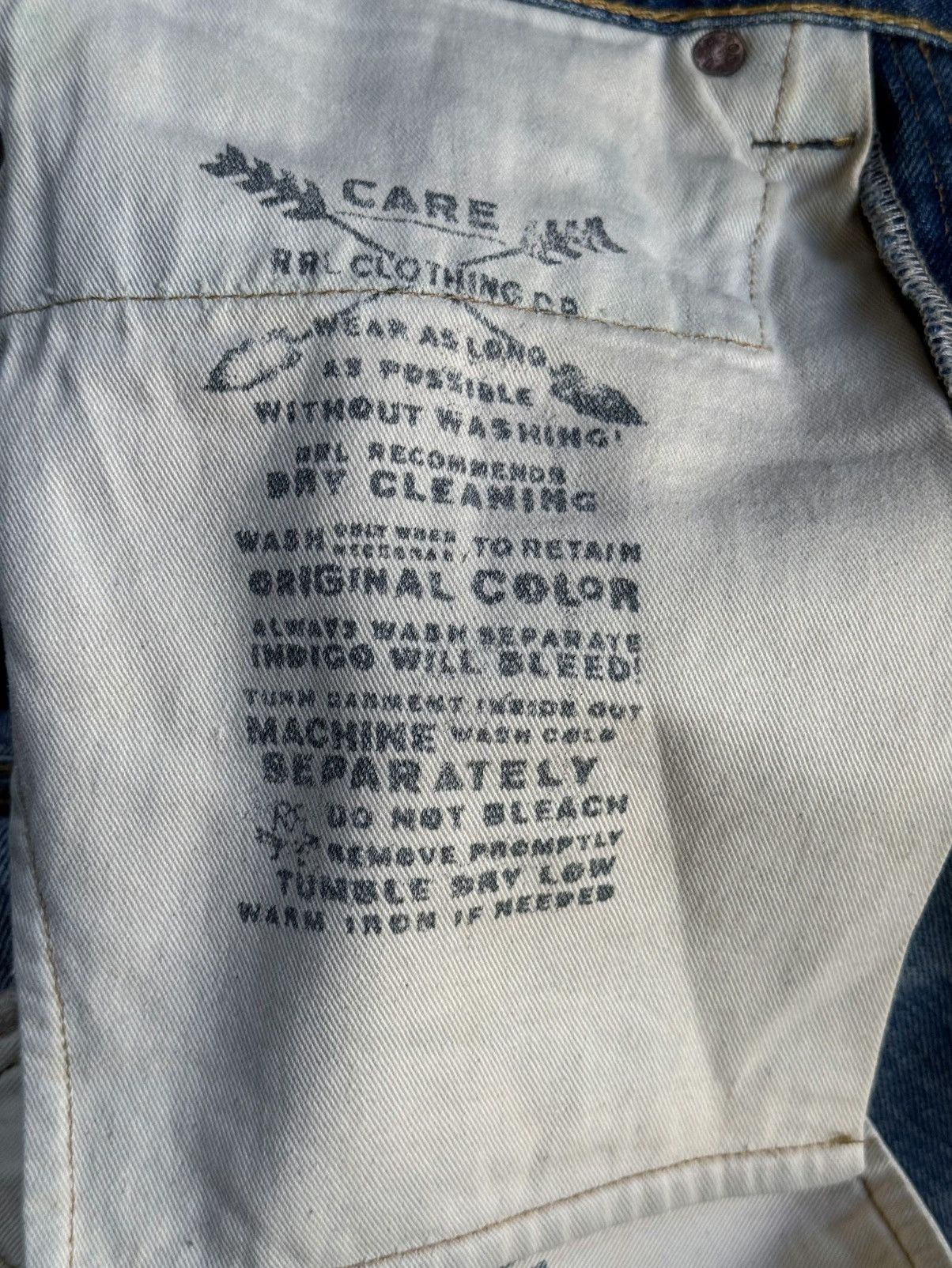 RRL Ralph Lauren RRL & Co. Selvage Denim Jeans Size US 30 / EU 46 - 7 Thumbnail