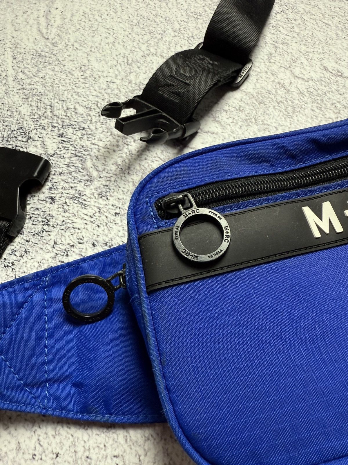 M+Rc Noir M+RC Noir Belt Bag Messenger Street Fashion Rap Y2k Style Size ONE SIZE - 9 Thumbnail