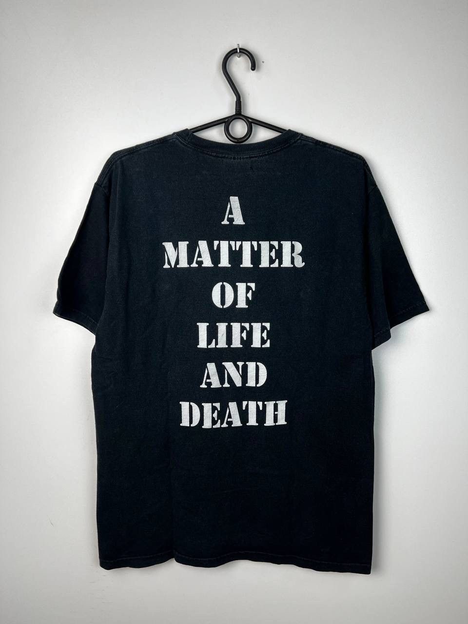 Iron Maiden × Vintage Iron Maiden A Marter Of Life And Death vintage tee size M Size US M / EU 48-50 / 2 - 2 Thumbnail