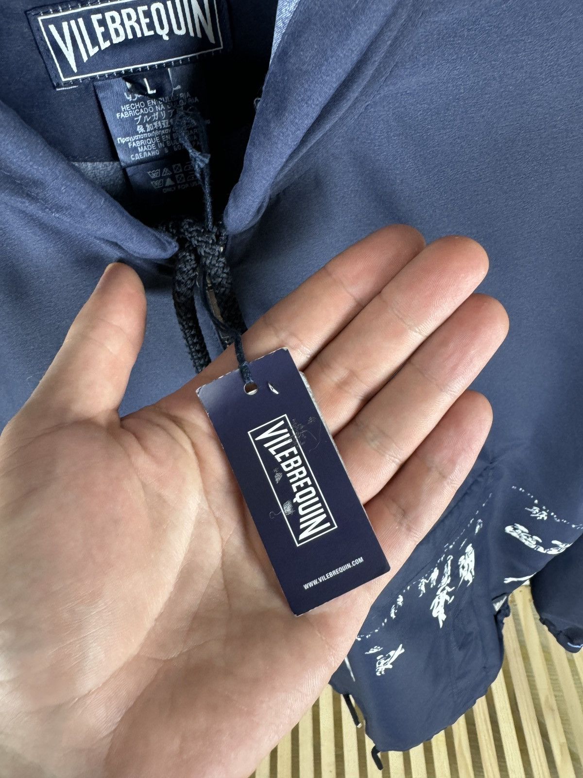 Vilebrequin VILEBREQUIN 'Jayak' Half Zip Hooded Jacket Size US L / EU 52-54 / 3 - 13 Thumbnail