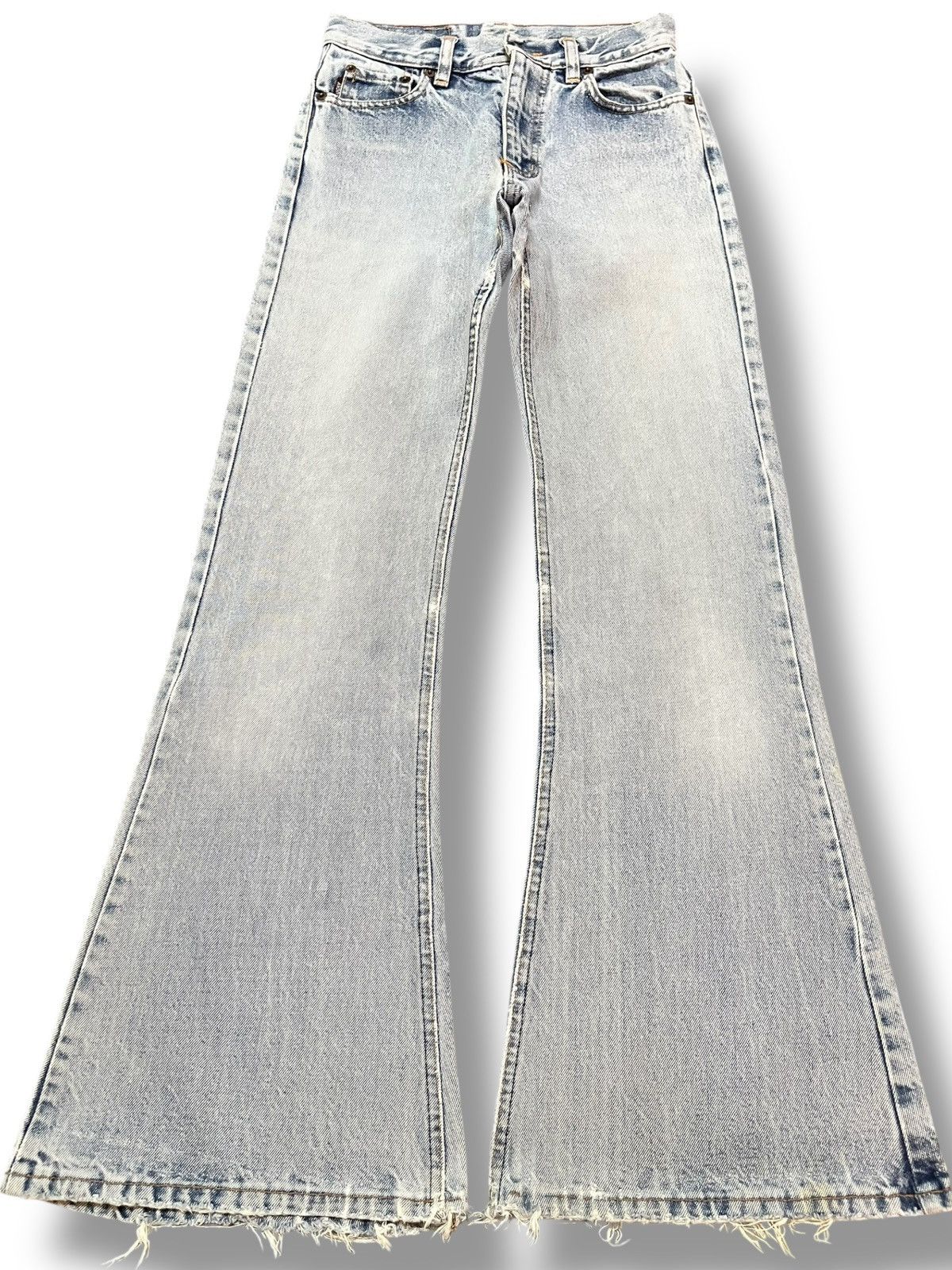 A$AP Rocky Vintage Rocky Faded Flare Bell Bottom Denim Size US 26 / EU 42 - 1 Thumbnail