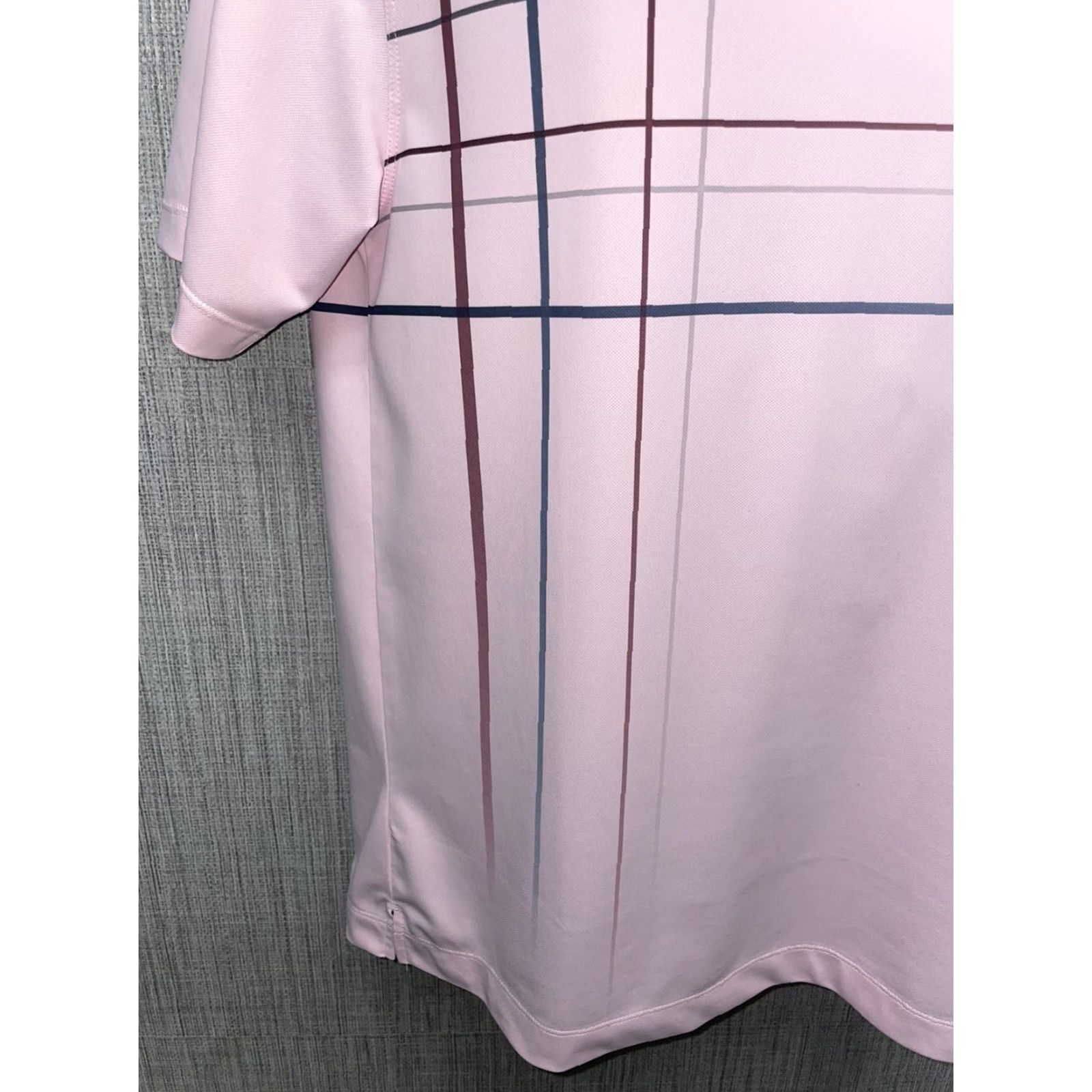 Nike NIKE GOLF Dri-Fit Pink Graphic Polo Adult Small Mens Size US S / EU 44-46 / 1 - 6 Thumbnail