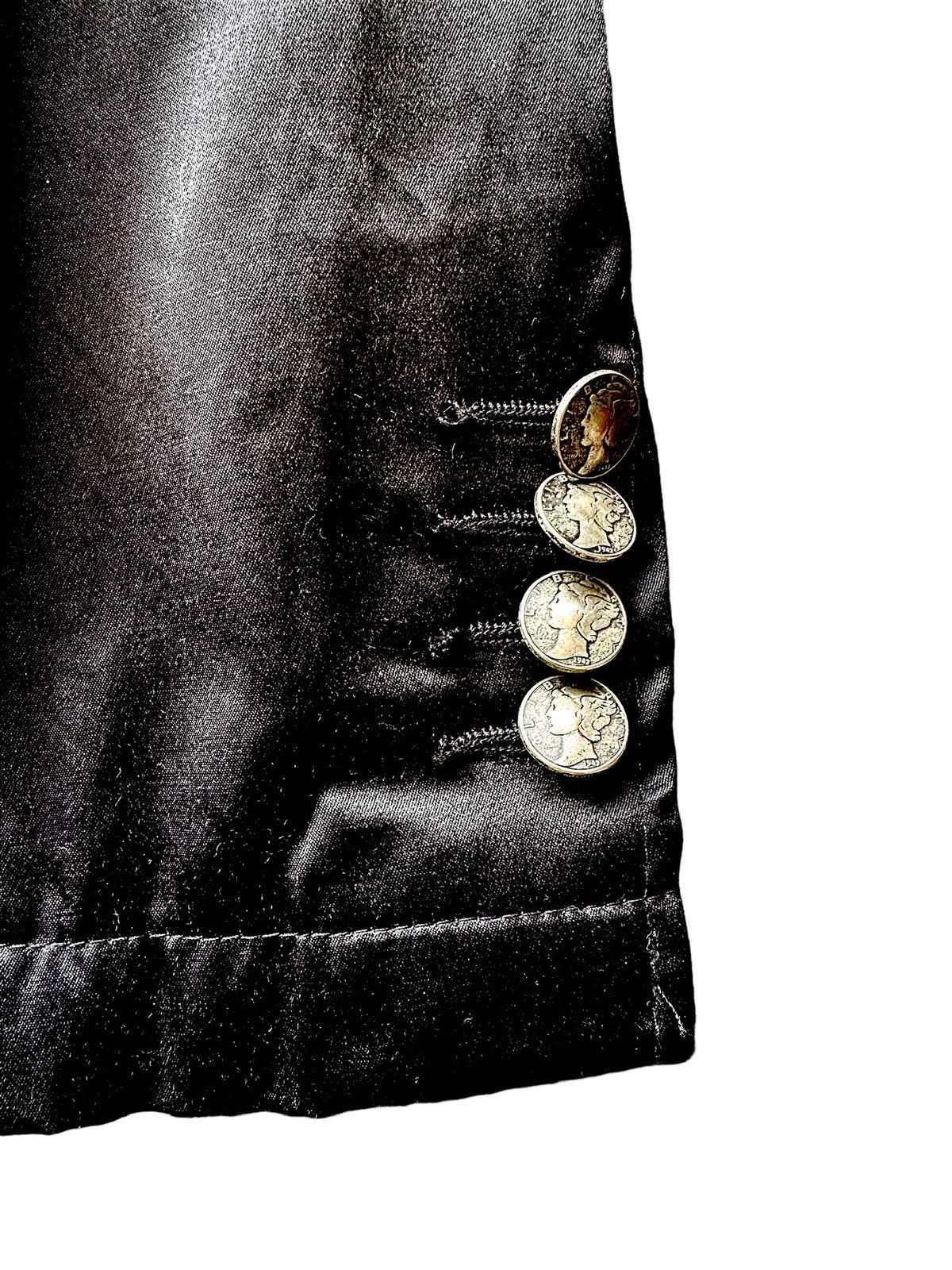 If Six Was Nine 00’s Evolution gothic V-kei black blazer Size US M / EU 48-50 / 2 - 5 Thumbnail