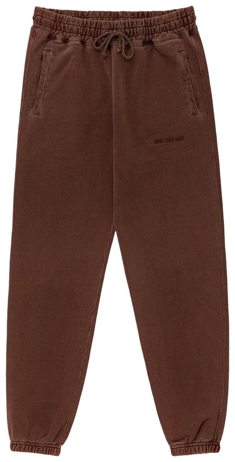 Aime Leon Dore o1mle0925 Garment Dyed Uniform Sweatpants & Joggers in Brown Size US 36 / EU 52 - 2 Thumbnail