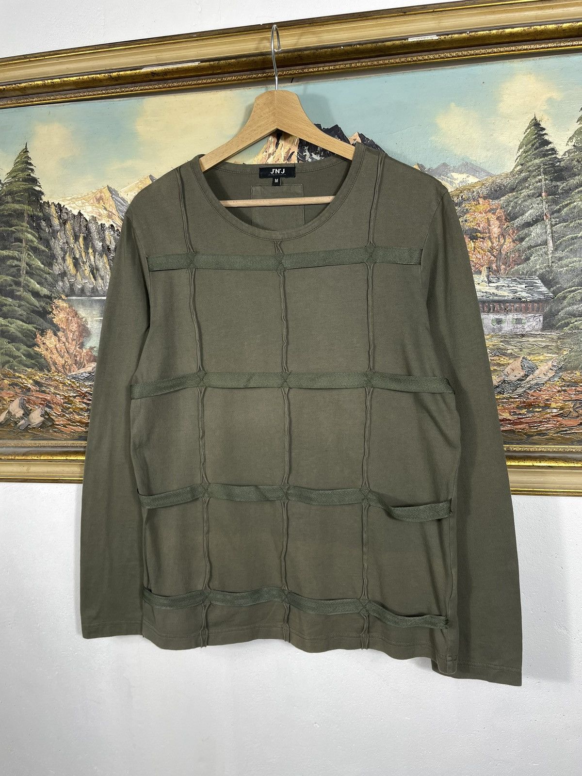 Japanese Brand Vintage Y2k Avant Garde Longsleeve Bondage Parachute Cyber Size US M / EU 48-50 / 2 - 3 Thumbnail