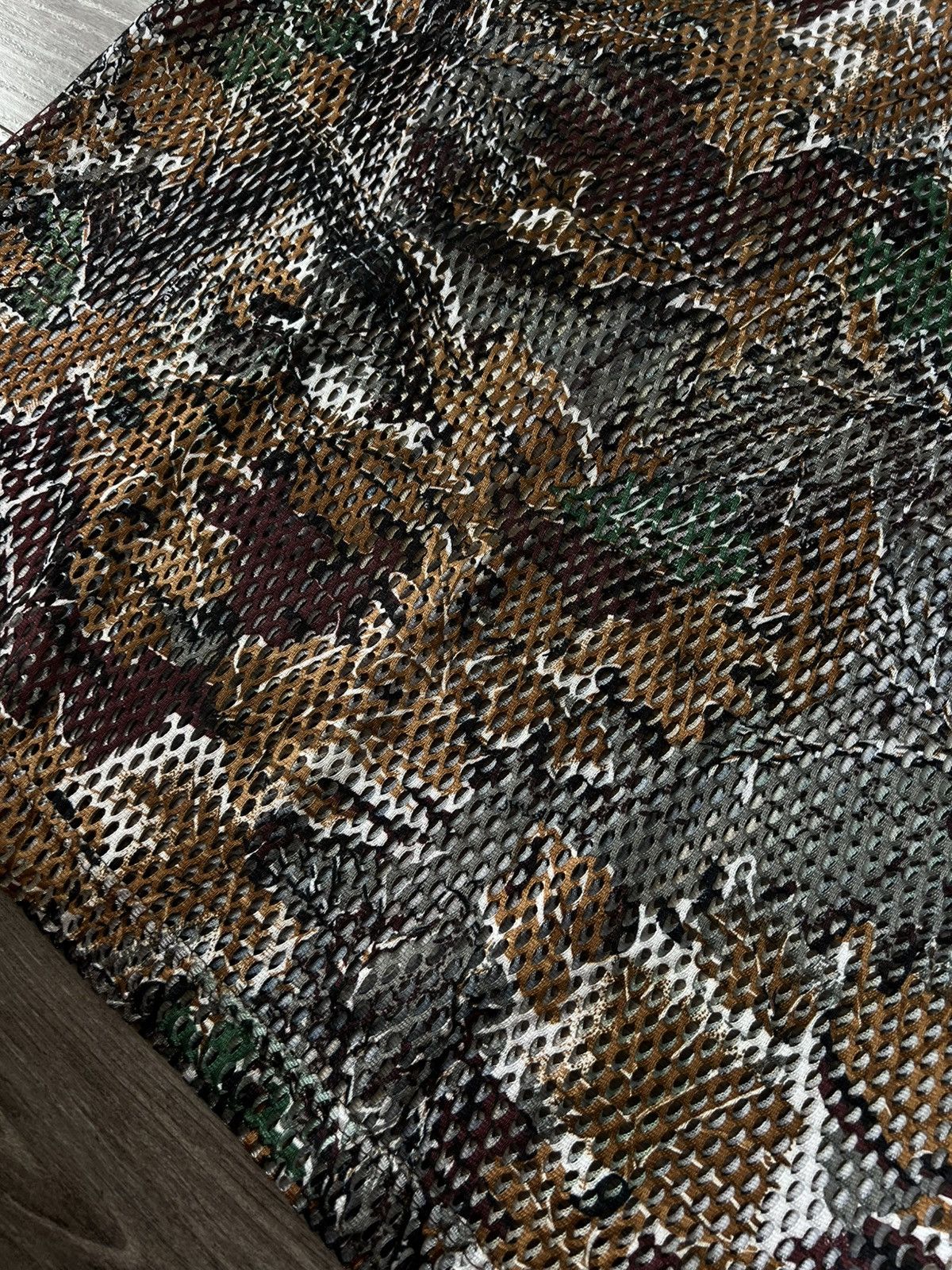 Other Vintage Transparent Hunt Camo Trees Colourway Perforated Tee Size US M / EU 48-50 / 2 - 9 Thumbnail