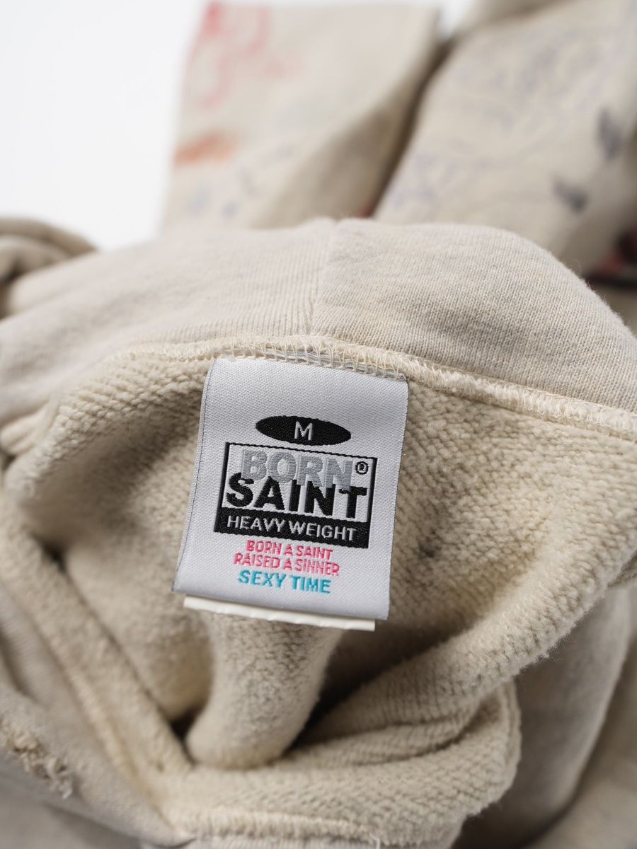 Born X Raised × Saint Michael Saint Michael x Born X Raised Graffiti Hoodie Size US M / EU 48-50 / 2 - 12 Thumbnail