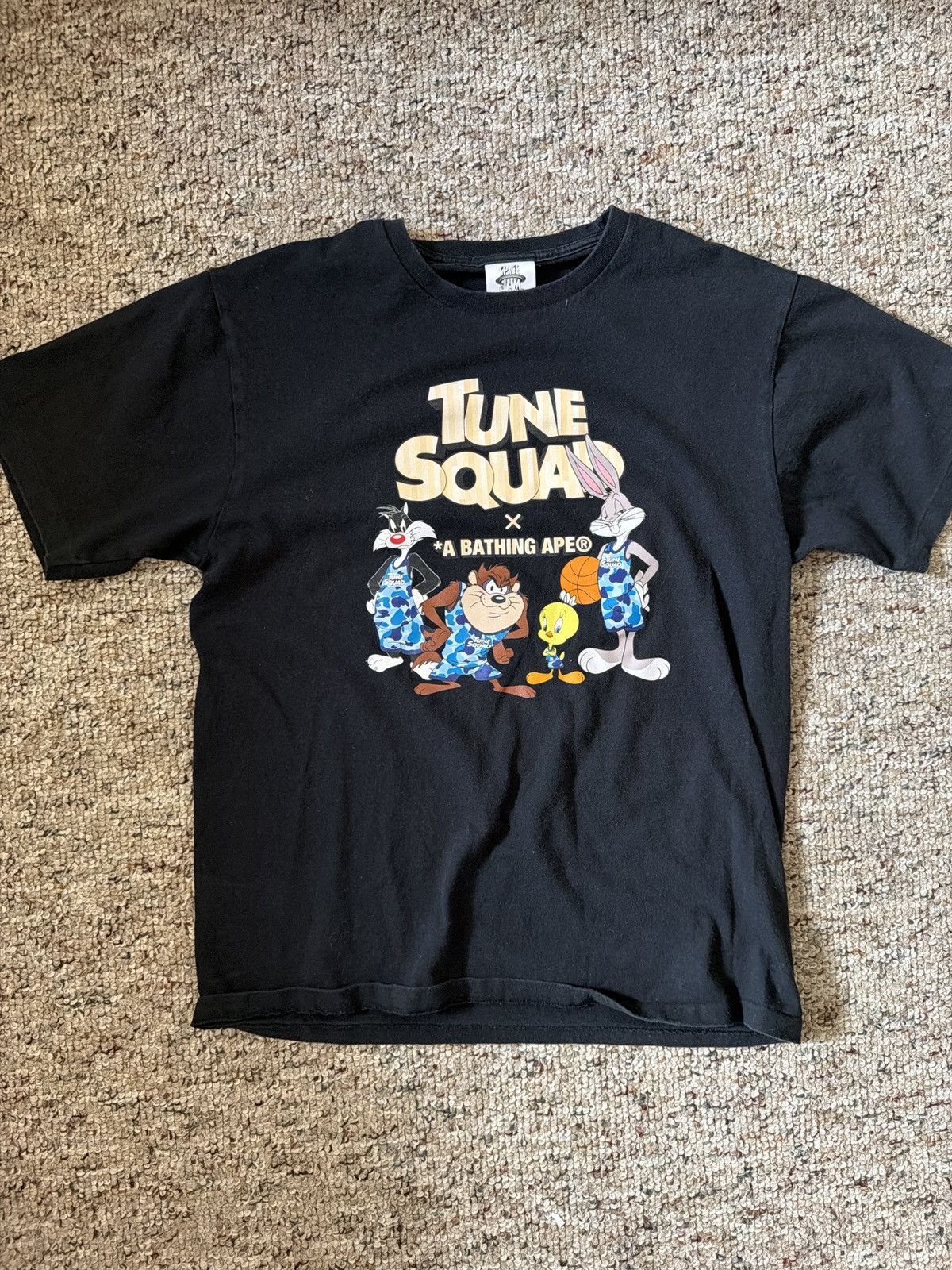 Bape Bape x Space Jam Tune Squad Tee Size US L / EU 52-54 / 3 - 1 Thumbnail