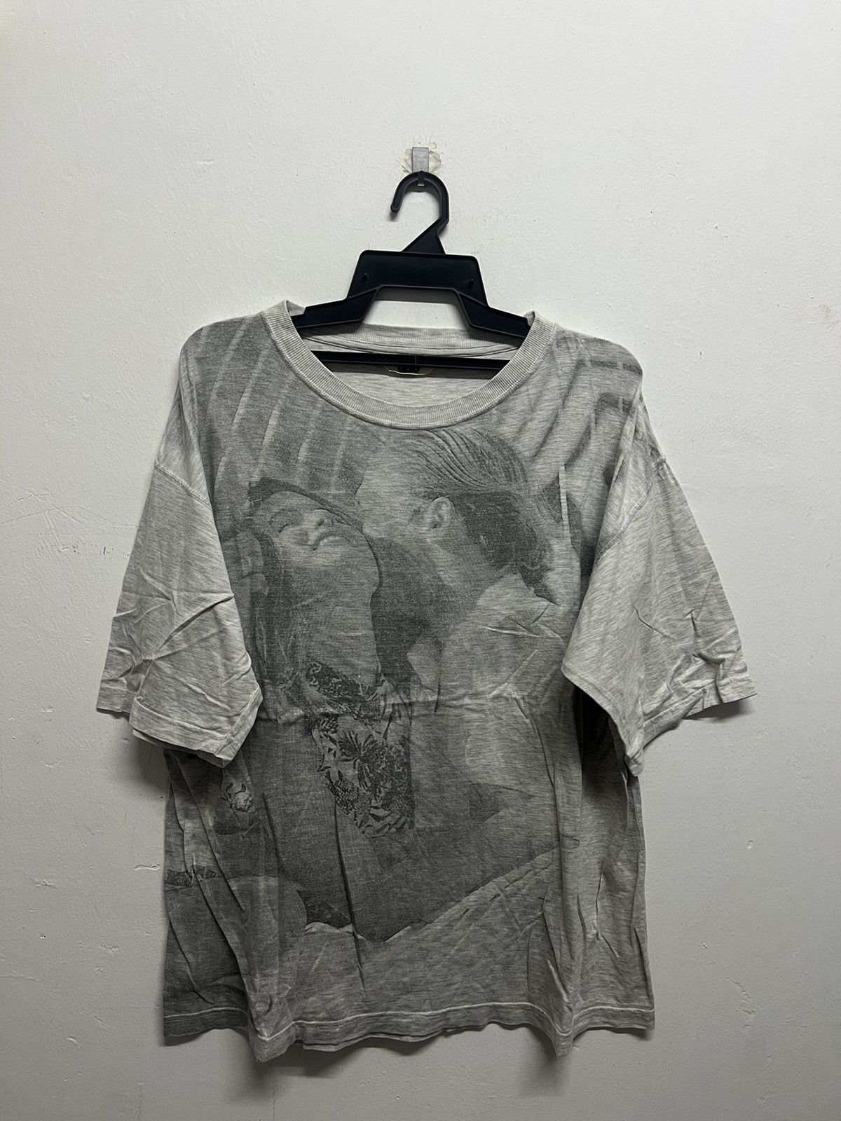 image of Art x Vintage 90’S Photo Tee Inspired By Bruce Webber Tee in Grey, Men's (Size XL)