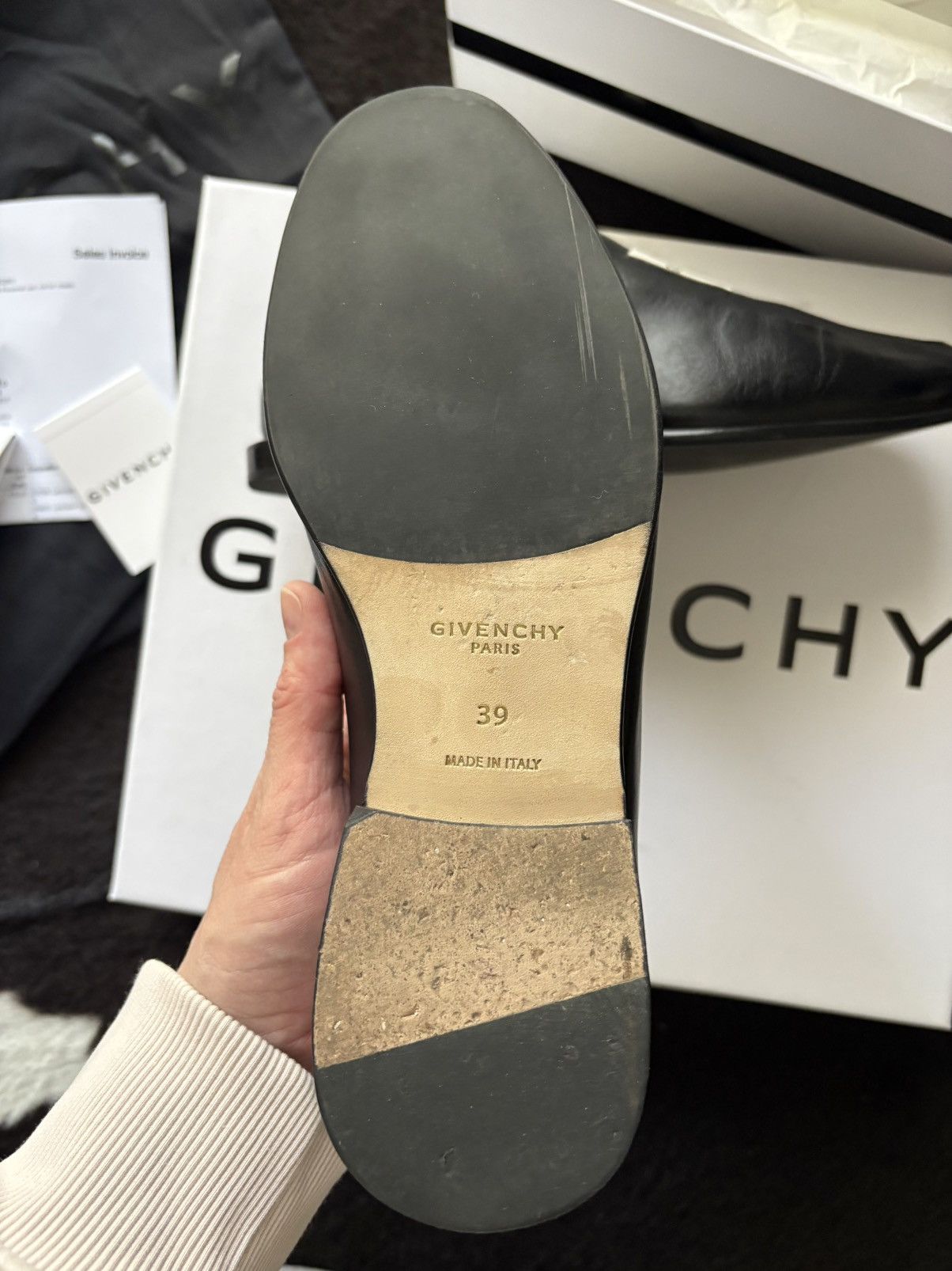 Givenchy Label loafers in leather Size US 9 / IT 39 - 8 Thumbnail