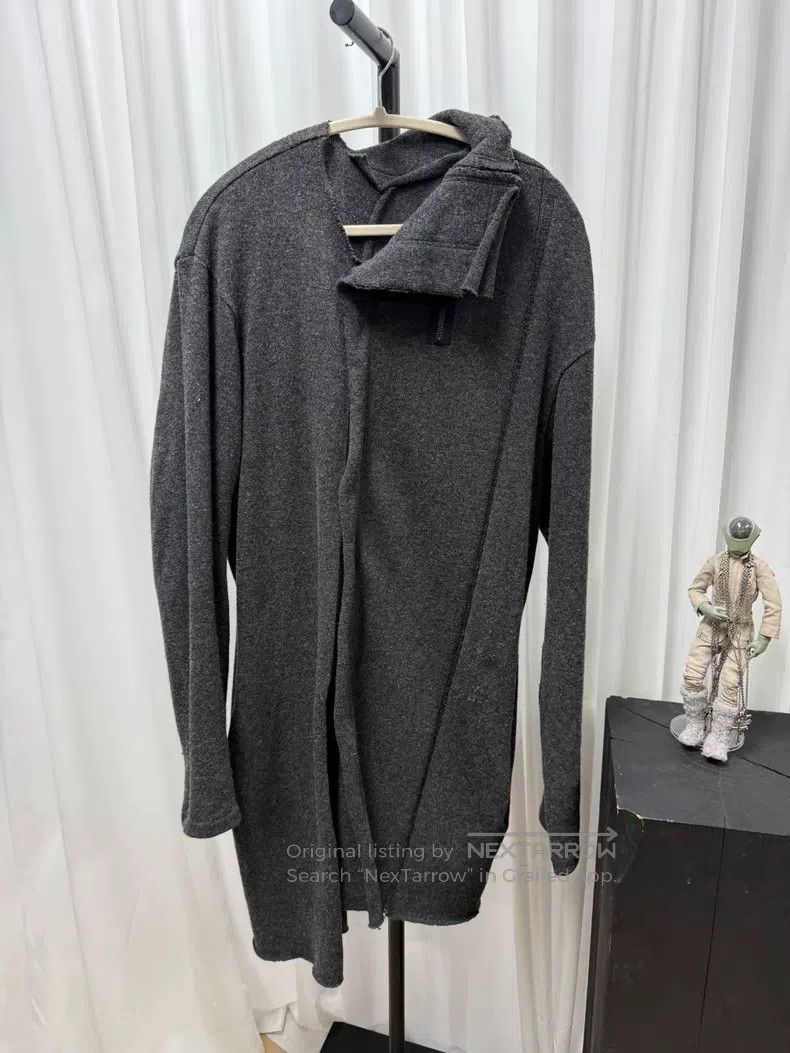 Yohji Yamamoto YOHJI YAMAMOTO Deconstructed Zip-Up Knit Jacket Size US M / EU 48-50 / 2 - 1 Thumbnail