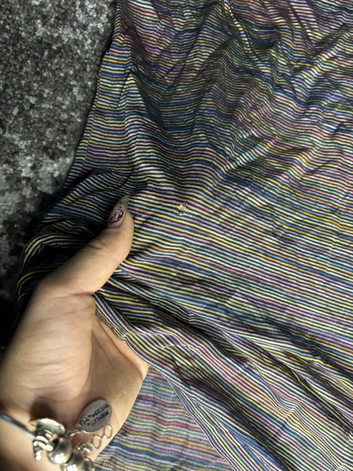 Missoni × Vintage Vintage T-shirt Missoni Multicolour Size L / US 10 / IT 46 - 4 Thumbnail