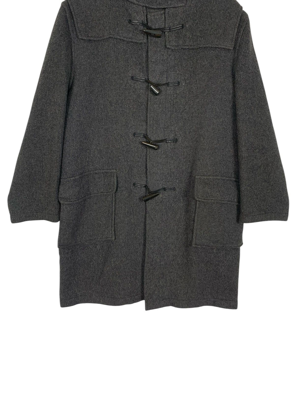 Designer × Gloverall × Vintage Vintage Gloverall British Designer Woven Duffle Coat Size US L / EU 52-54 / 3 - 4 Thumbnail