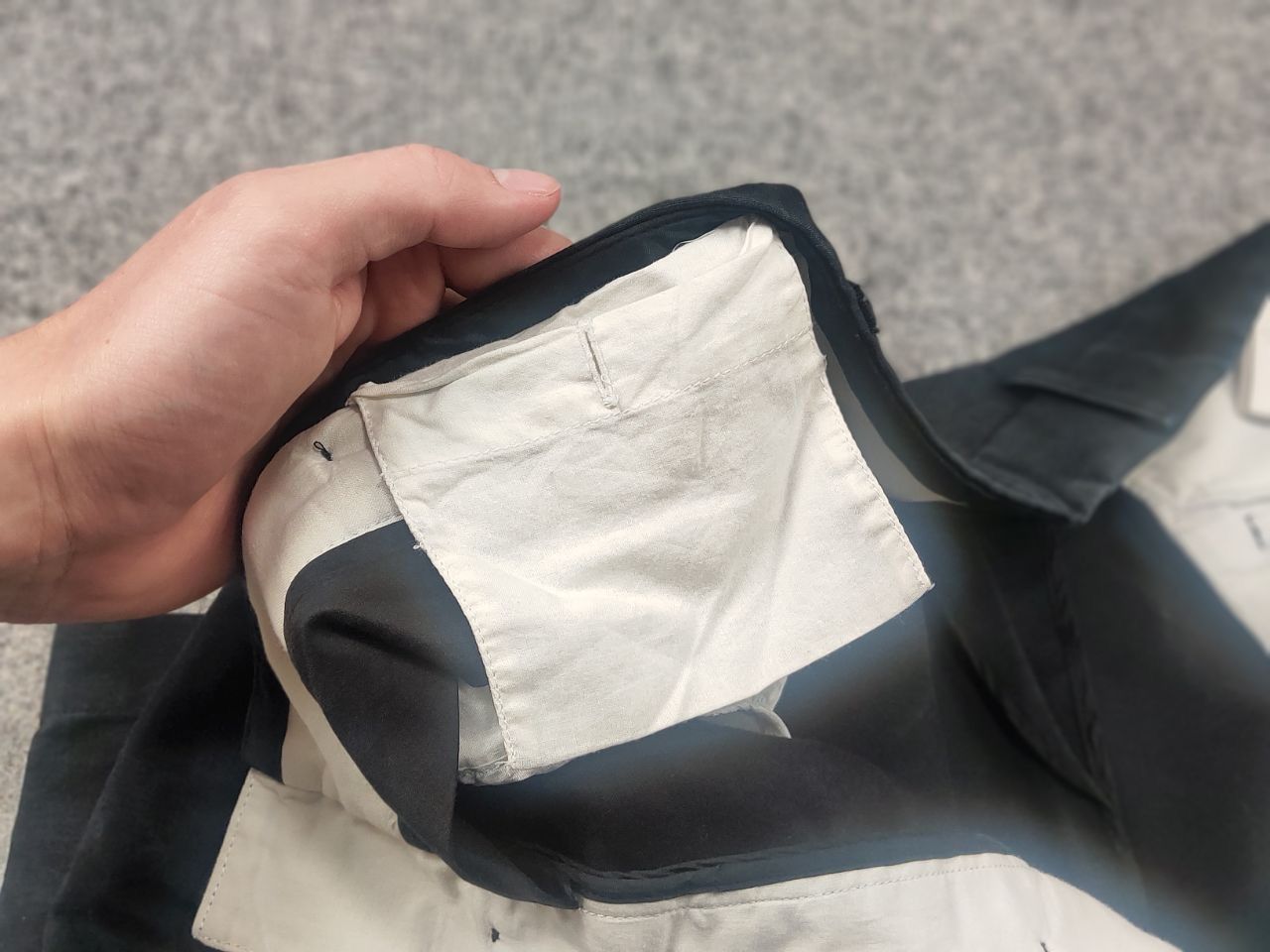 Rick Owens Rick Owens drop crotch Black Canvas Button up trousers Pants Size US 32 / EU 48 - 11 Thumbnail