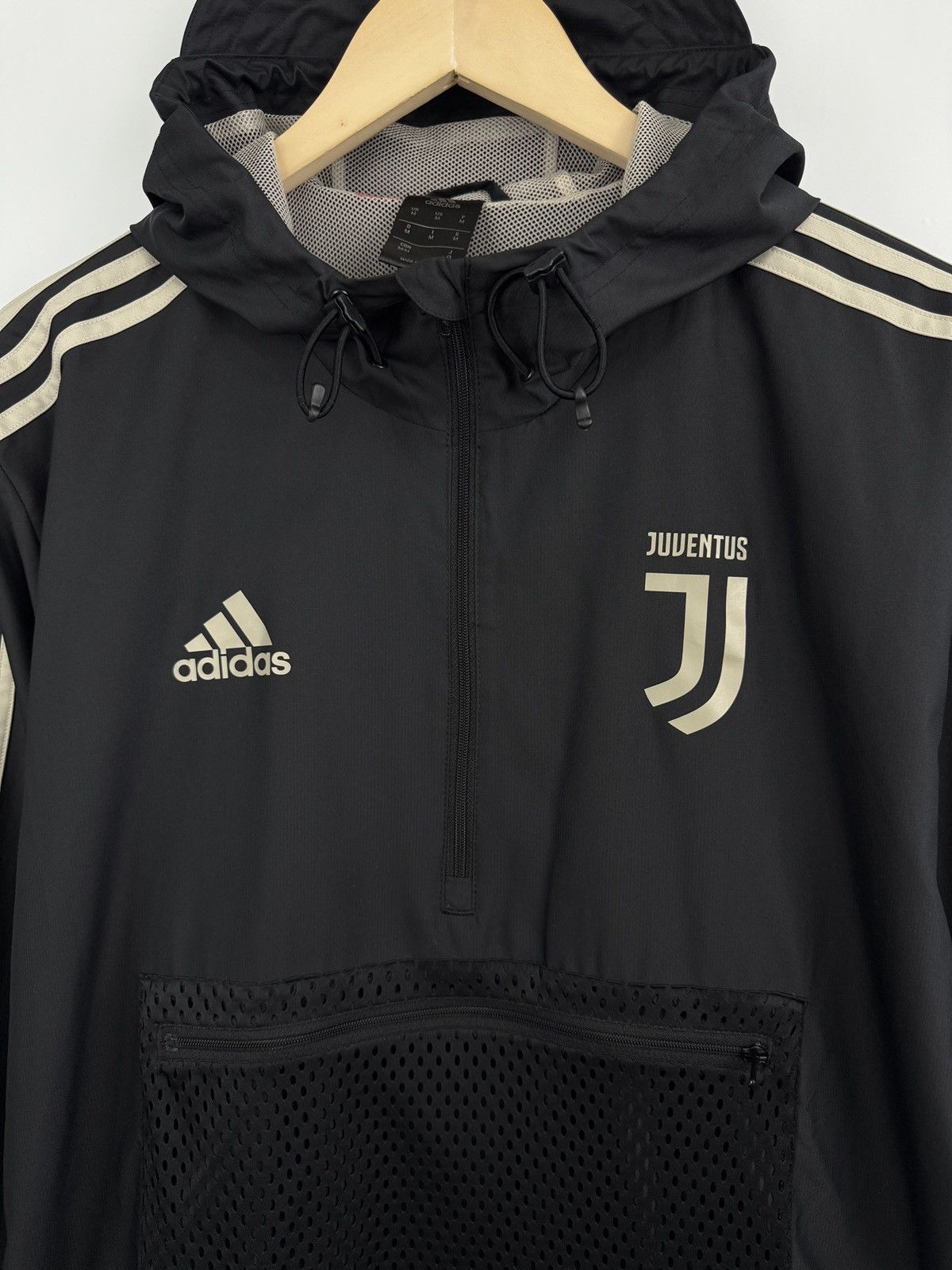 Adidas 🇮🇹 Y2K Adidas Juventus Anorak Jacket Rare Retro Y2K Blokecore Size US M / EU 48-50 / 2 - 8 Thumbnail