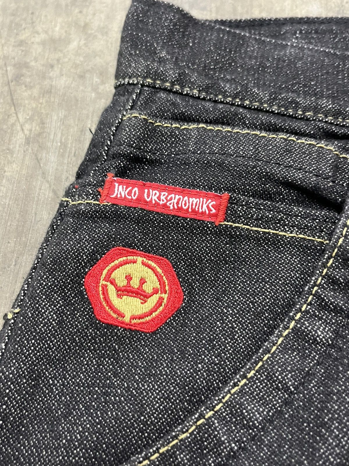 JNCO × Vintage Jnco jeans graffiti’s deep pocket wide leg skater hype rare Size US 38 / EU 54 - 11 Thumbnail