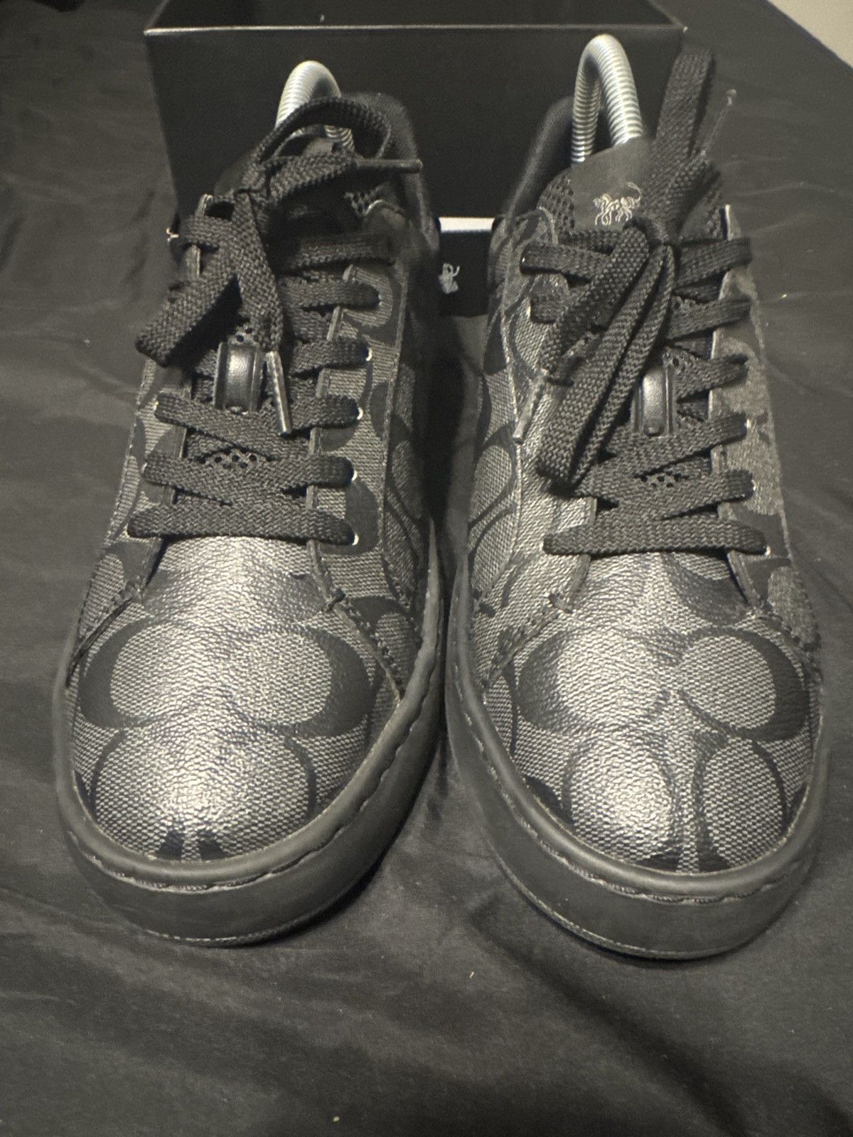 Coach Charcoal/Black low top Coach sneakers Size US 8 / EU 41 - 1 Thumbnail