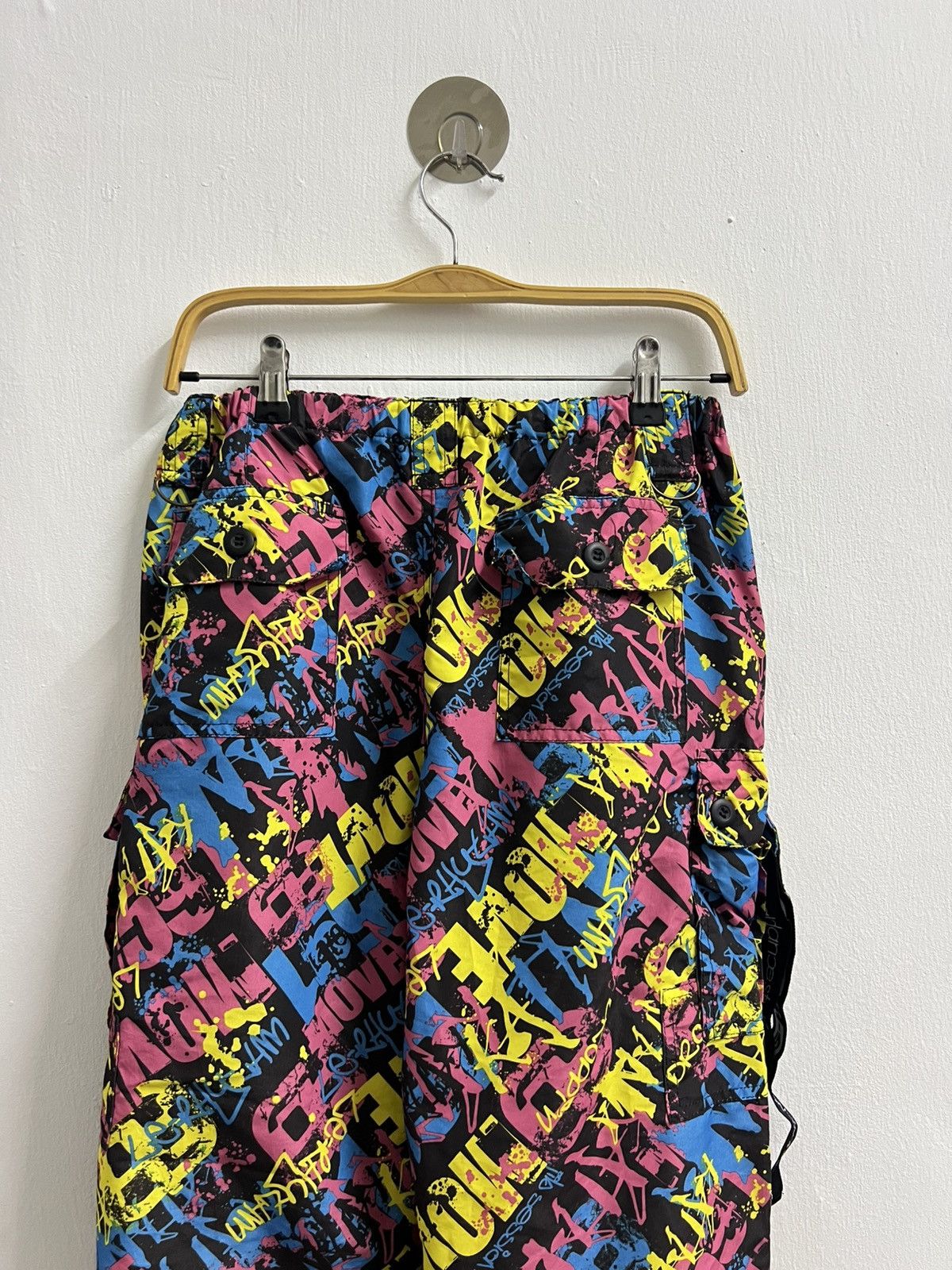 Japanese Brand × Rhythm Le-Rhythm Real Dance Style Pant Multipocket Parachute Size US 32 / EU 48 - 8 Thumbnail