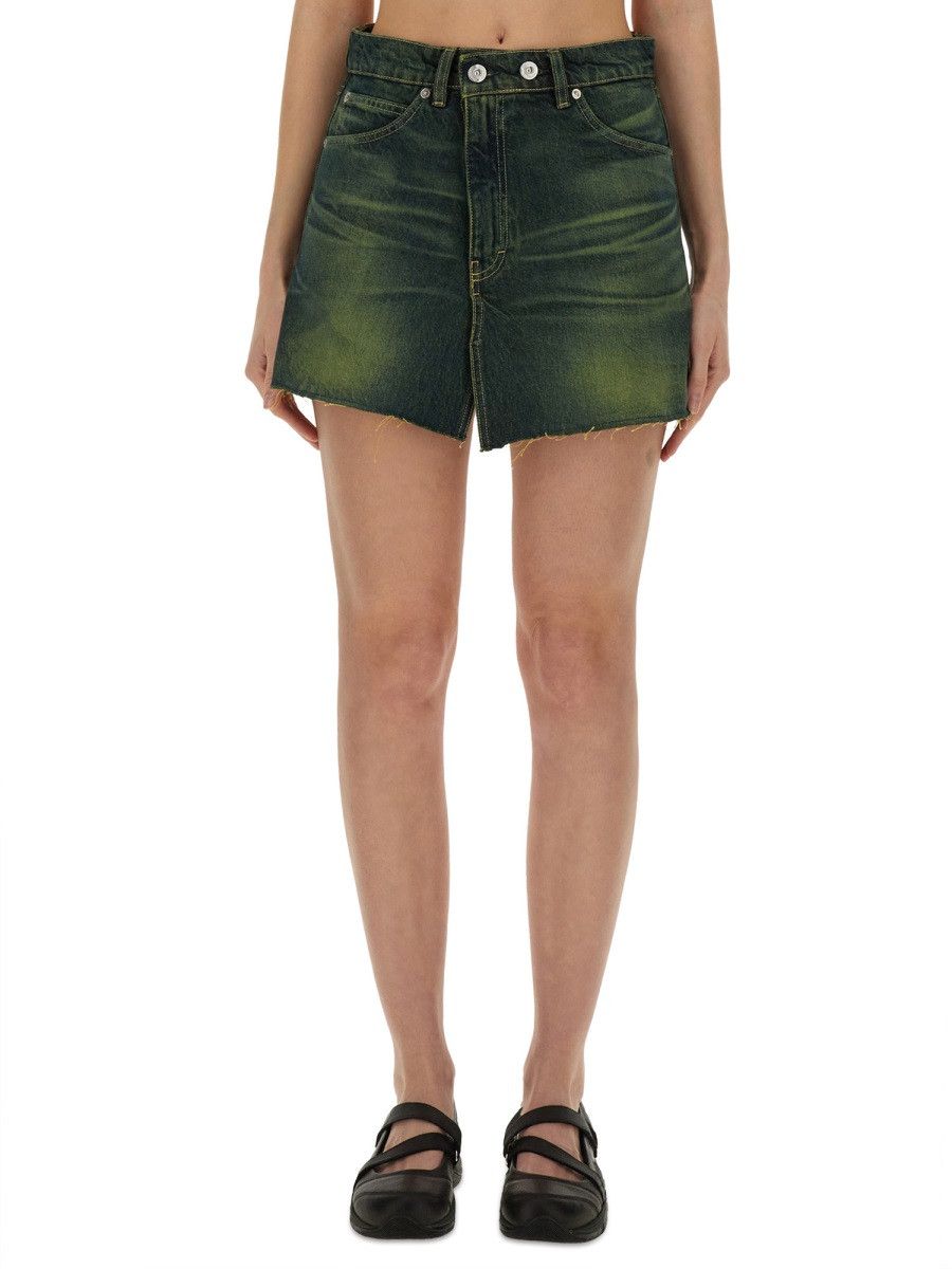 Our Legacy OUR LEGACY MALIBU "COVER" SKIRT - GREEN (EU 36) Size 36" / US 14 / IT 50 - 1 Thumbnail