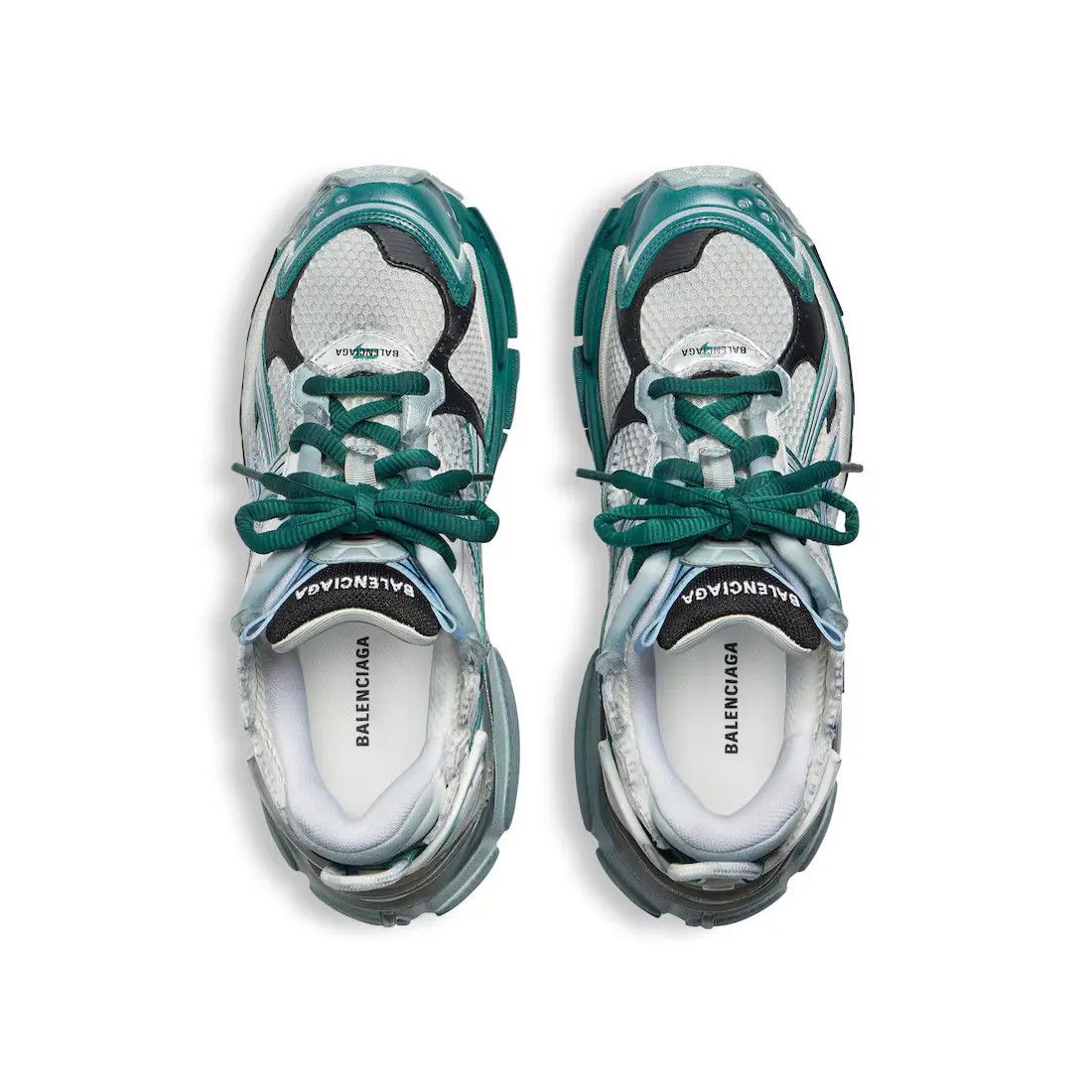 Balenciaga o1w1db10625 Runner Sneakers in Multicolor Size US 7 / EU 40 - 7 Thumbnail