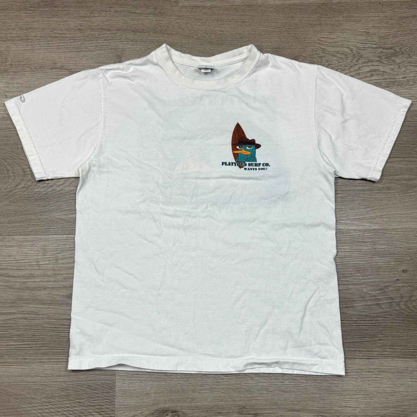 Other Crazy Shirts Platypus Surf Co Phineas Ferb TV Shirt Men's S Size US S / EU 44-46 / 1 - 2 Thumbnail