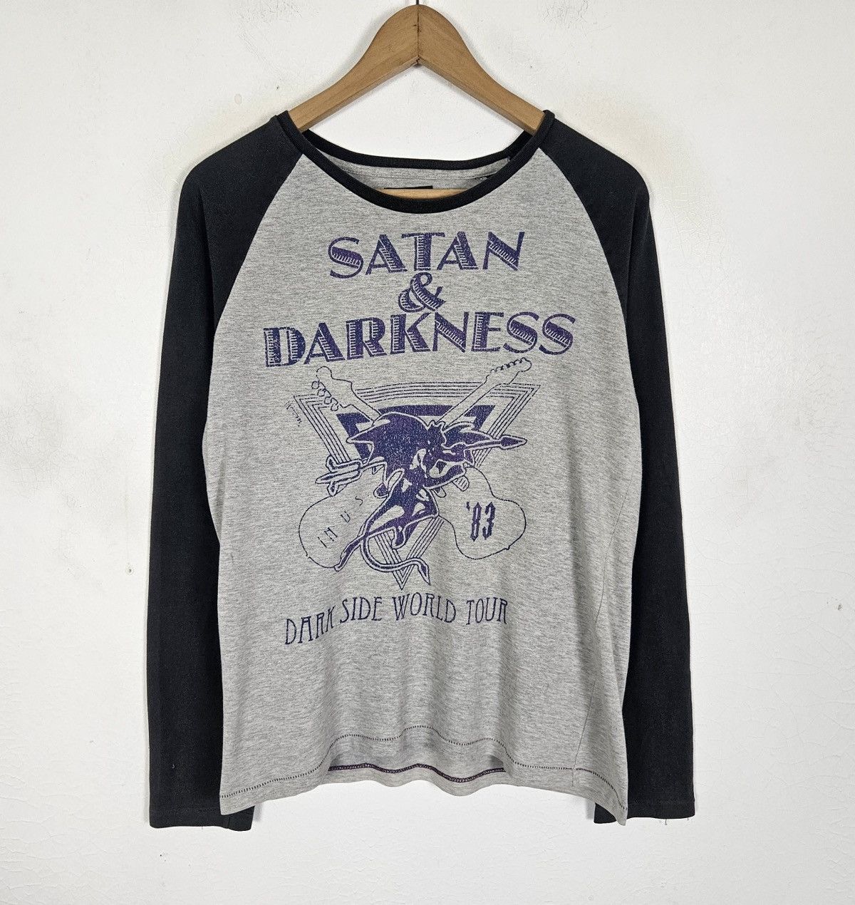 PPFM PPFM Satan & Darkness Dark Side World tour tee shirt Size US M / EU 48-50 / 2 - 2 Thumbnail