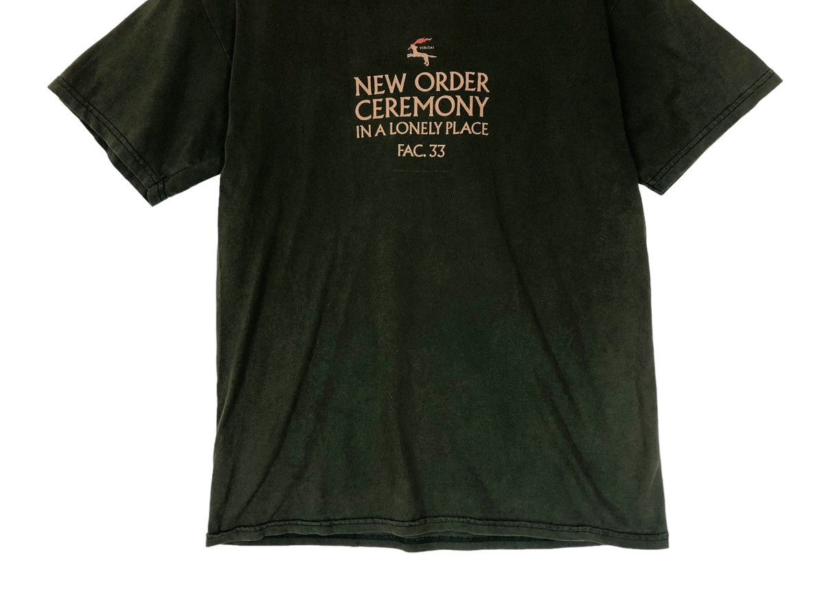 Band Tees × New Order New Order Y2K Ceremony Olive Green T shirt Size US M / EU 48-50 / 2 - 4 Thumbnail