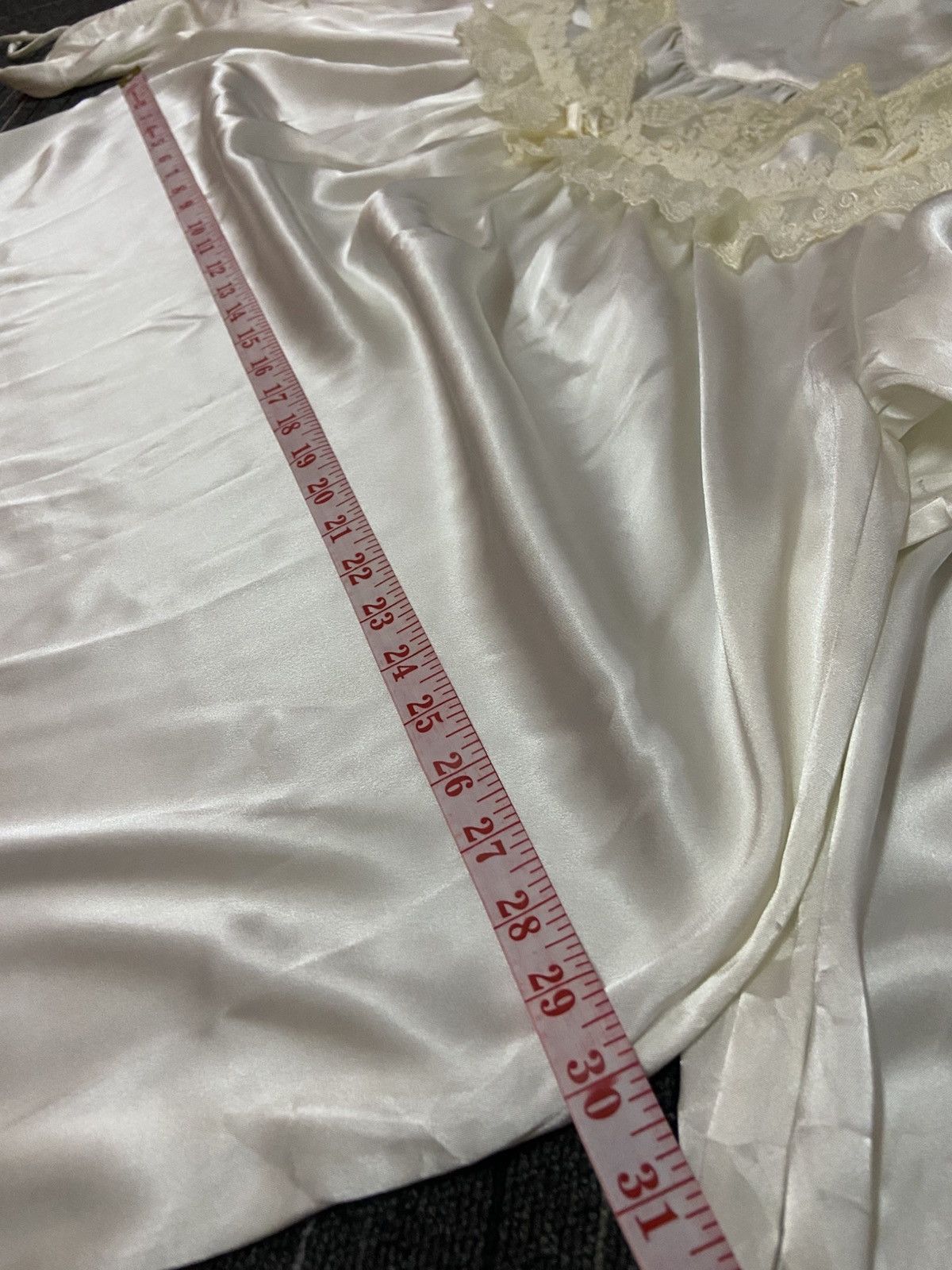 Celine × Vintage Vintage CELINE nightgown lace collar Size ONE SIZE - 9 Thumbnail