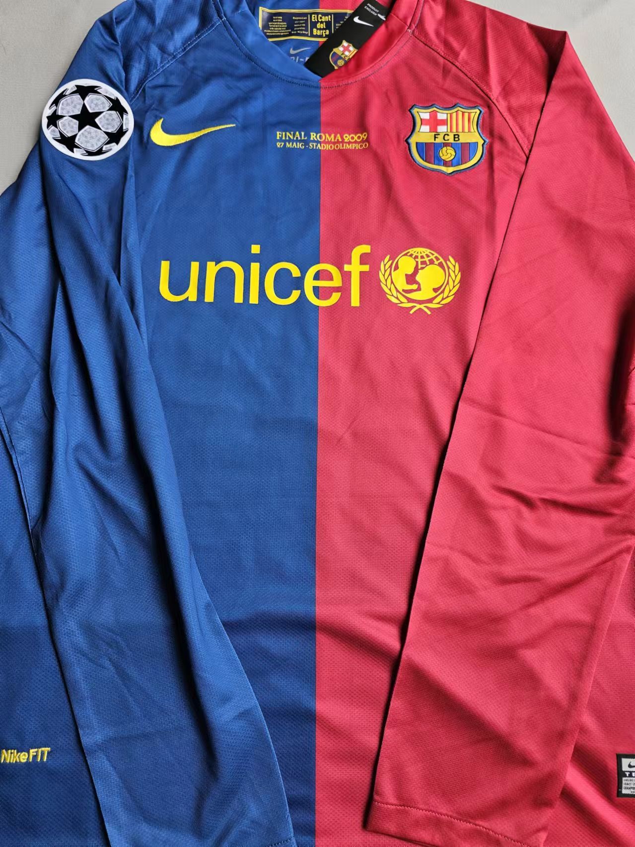 Other 2009 Barcelona #10 Messi Jersey Home Size US XXL / EU 58 / 5 - 2 Thumbnail
