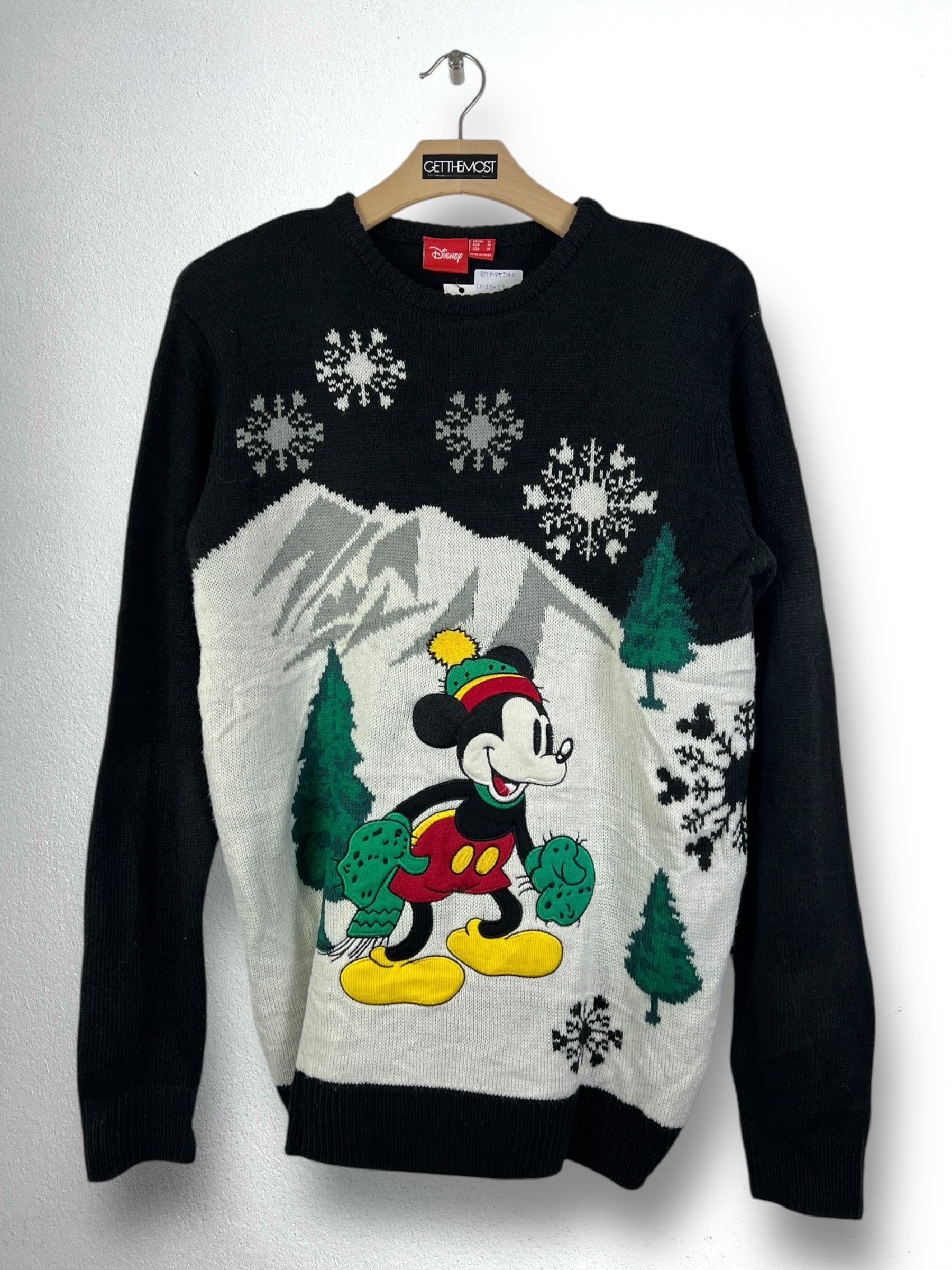 Disney Disney Mickey Mouse Knit Sweater (M) GTMPT940 Size US M / EU 48-50 / 2 - 1 Thumbnail
