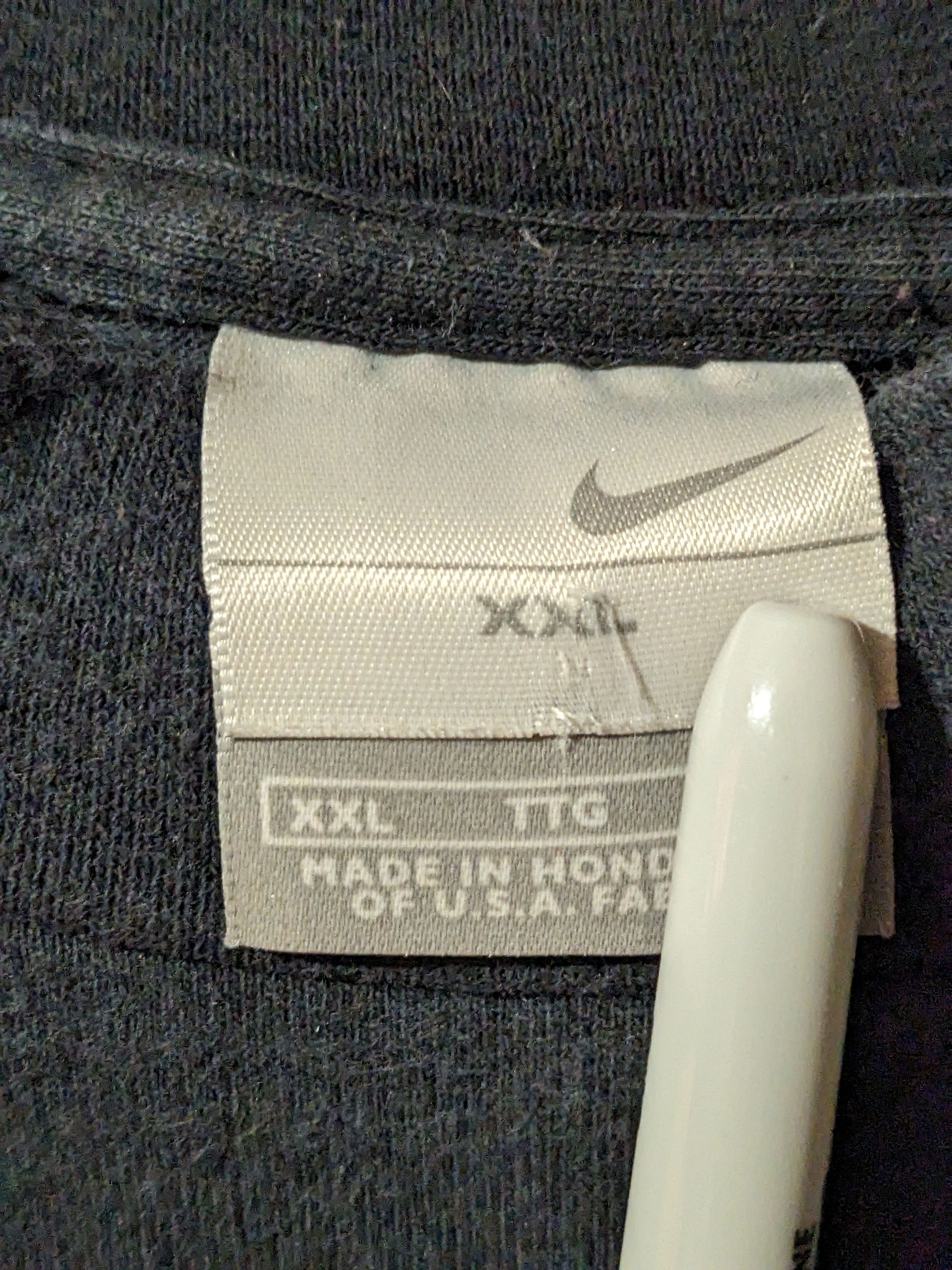 Nike × Vintage Vintage Y2K Nike Swoosh Mini Swoosh Essential TurtleNeck Size US XXL / EU 58 / 5 - 3 Thumbnail