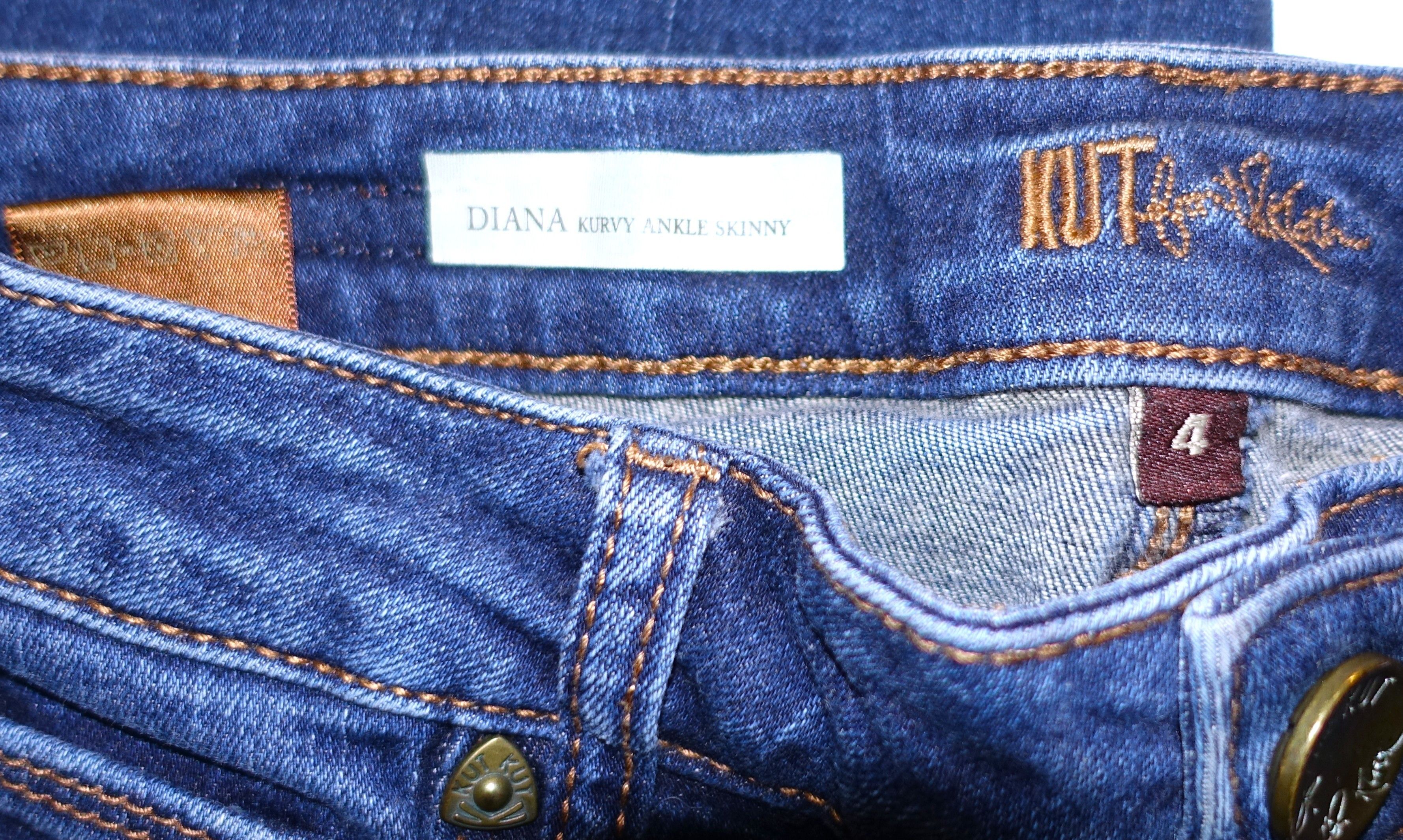 Other Kut for the Kloth Diana Curvy Ankle Skinny Jeans 4 Size 25" / US 0 / IT 36 - 8 Thumbnail
