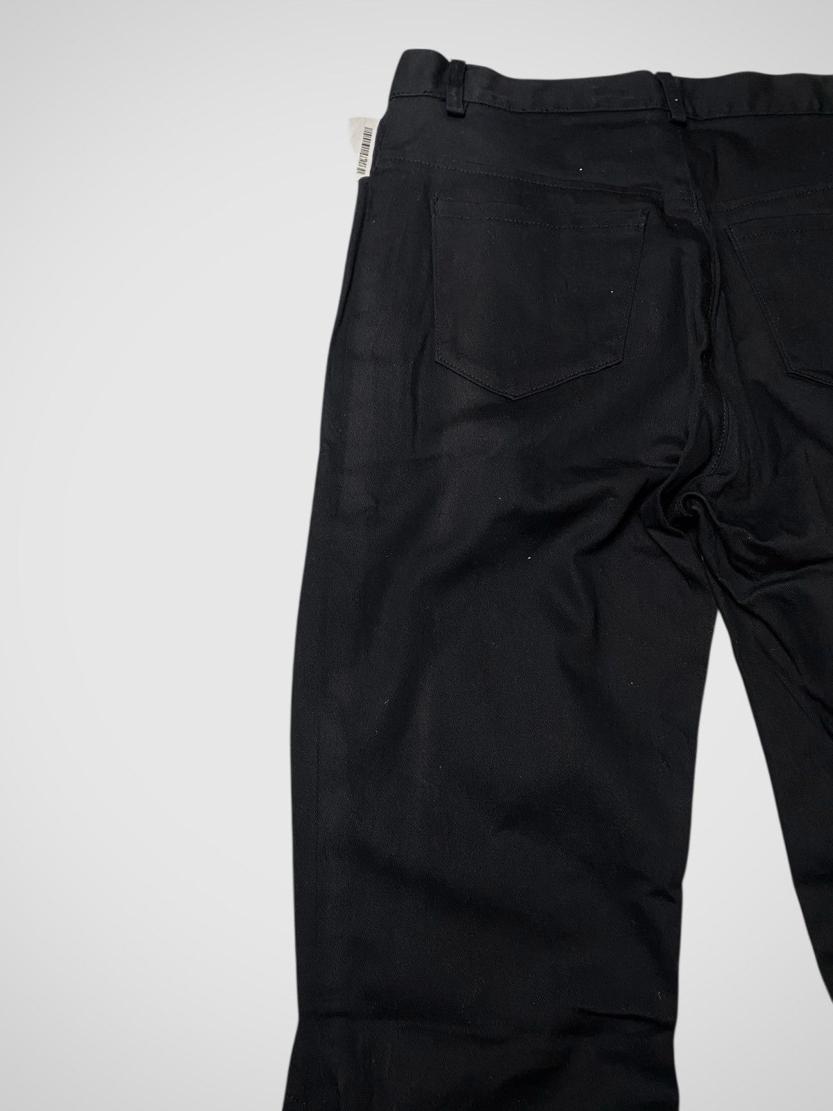 Le Grande Bleu (L.G.B.) Archive Black Peace Now Zip Bondage Flared Pants Size US 26 / EU 42 - 10 Thumbnail