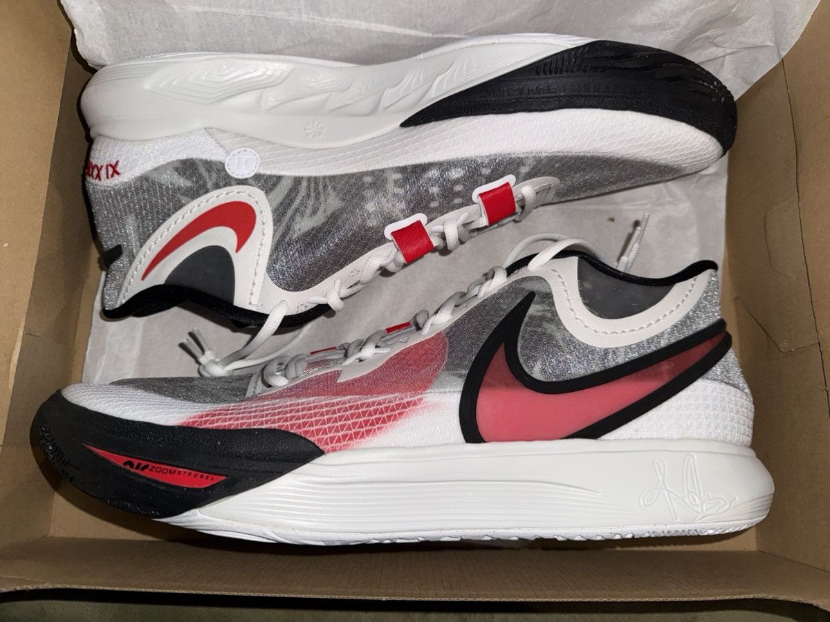 Nike SIZE 18! Nike Kyrie 8 (Rare Unreleased) White/University Red Size US 15 / EU 48 - 5 Thumbnail
