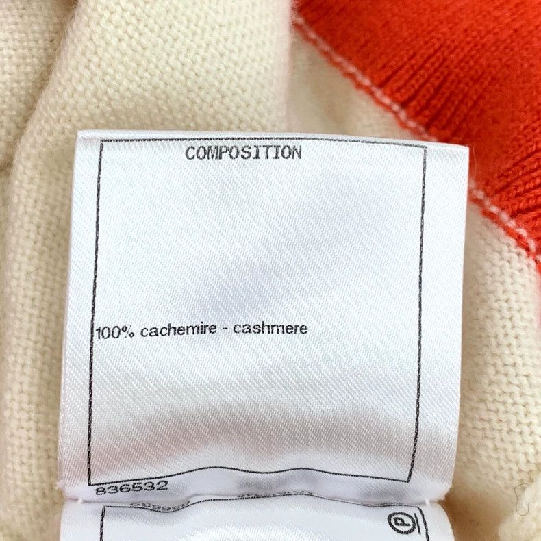 Chanel Chanel Beach series color-blocked logo letter inlaid cashm Size XS / US 0-2 / IT 36-38 - 8 Thumbnail