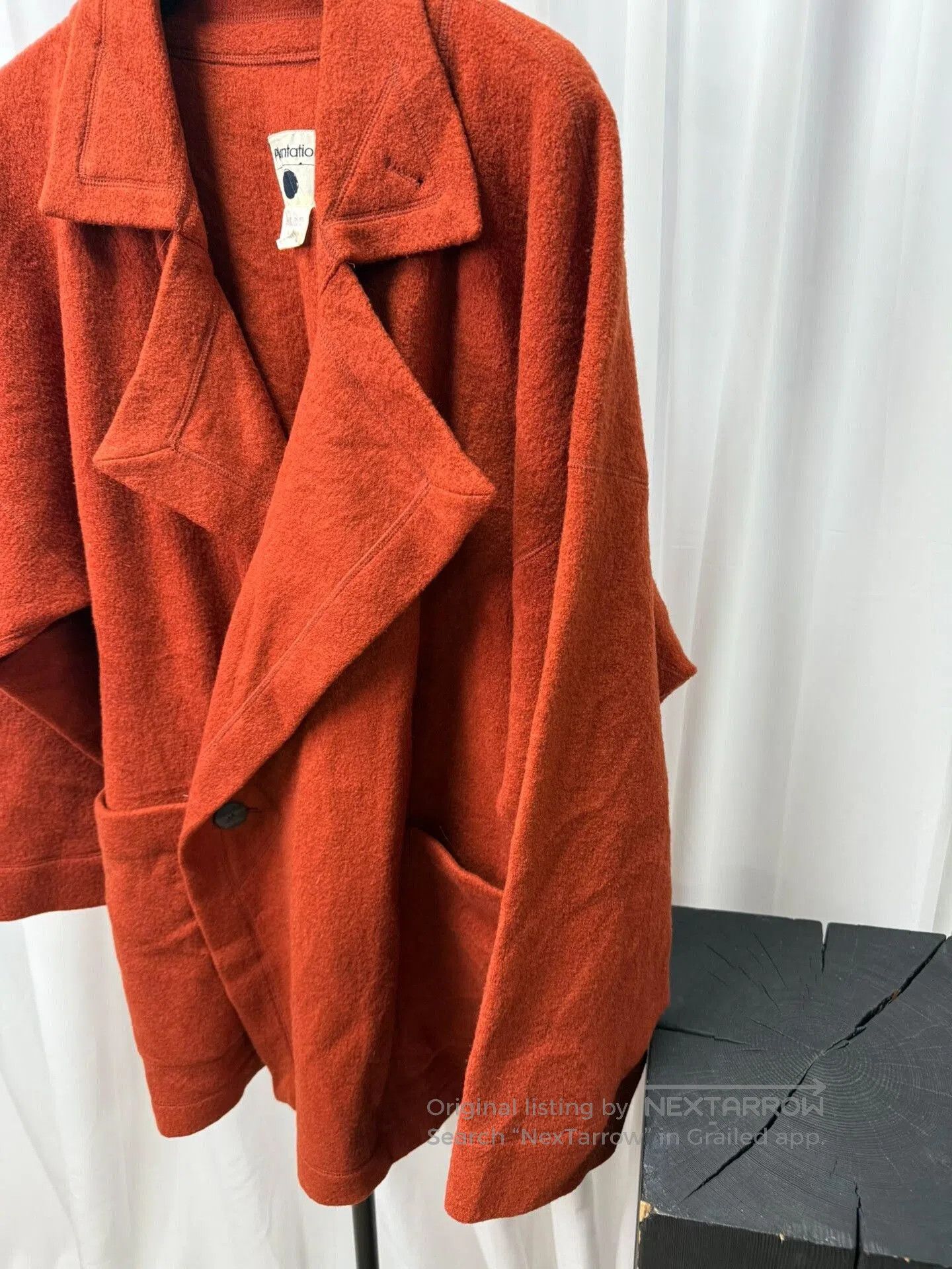 Issey Miyake issey miyake plantation oversized wool coat. Size XL / US 12-14 / IT 48-50 - 2 Thumbnail