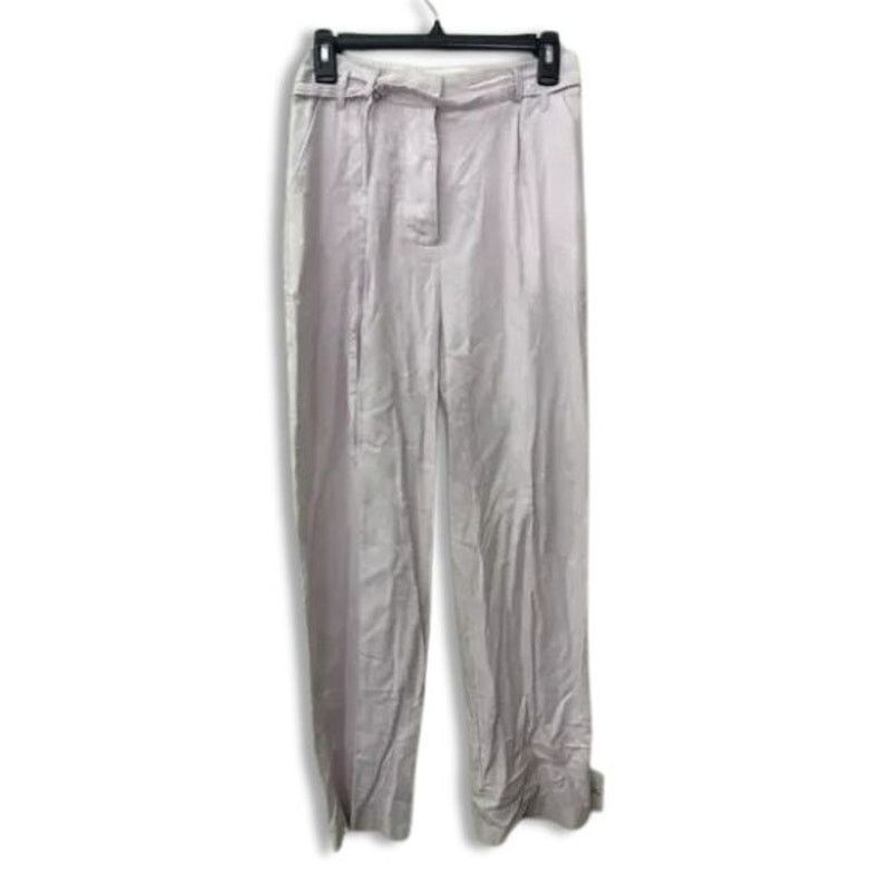 Topshop Topshop Tapered Trouser Belted Button Fly Purple 6 NWT Size 28" / US 6 / IT 42 - 2 Thumbnail