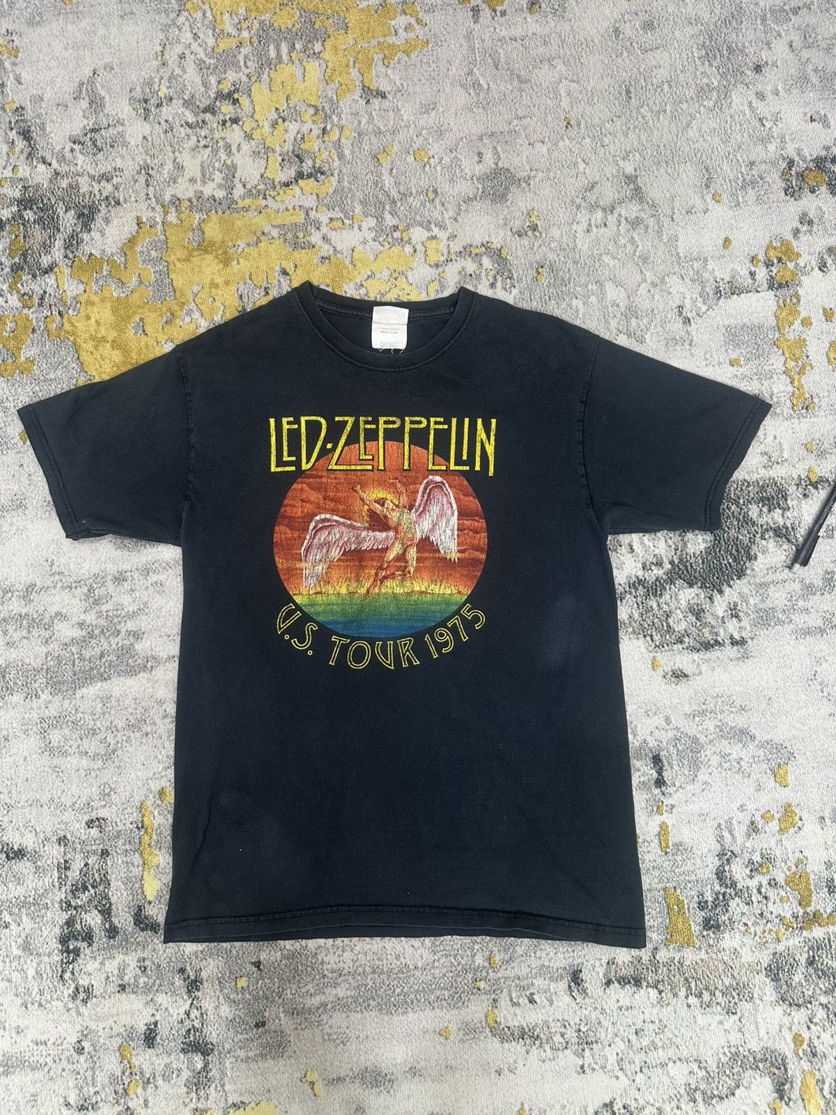 Band Tees Accept Fast Offer🔥🔥Vintage Led Zeppelin US Tour 1975 Size US XL / EU 56 / 4 - 3 Thumbnail