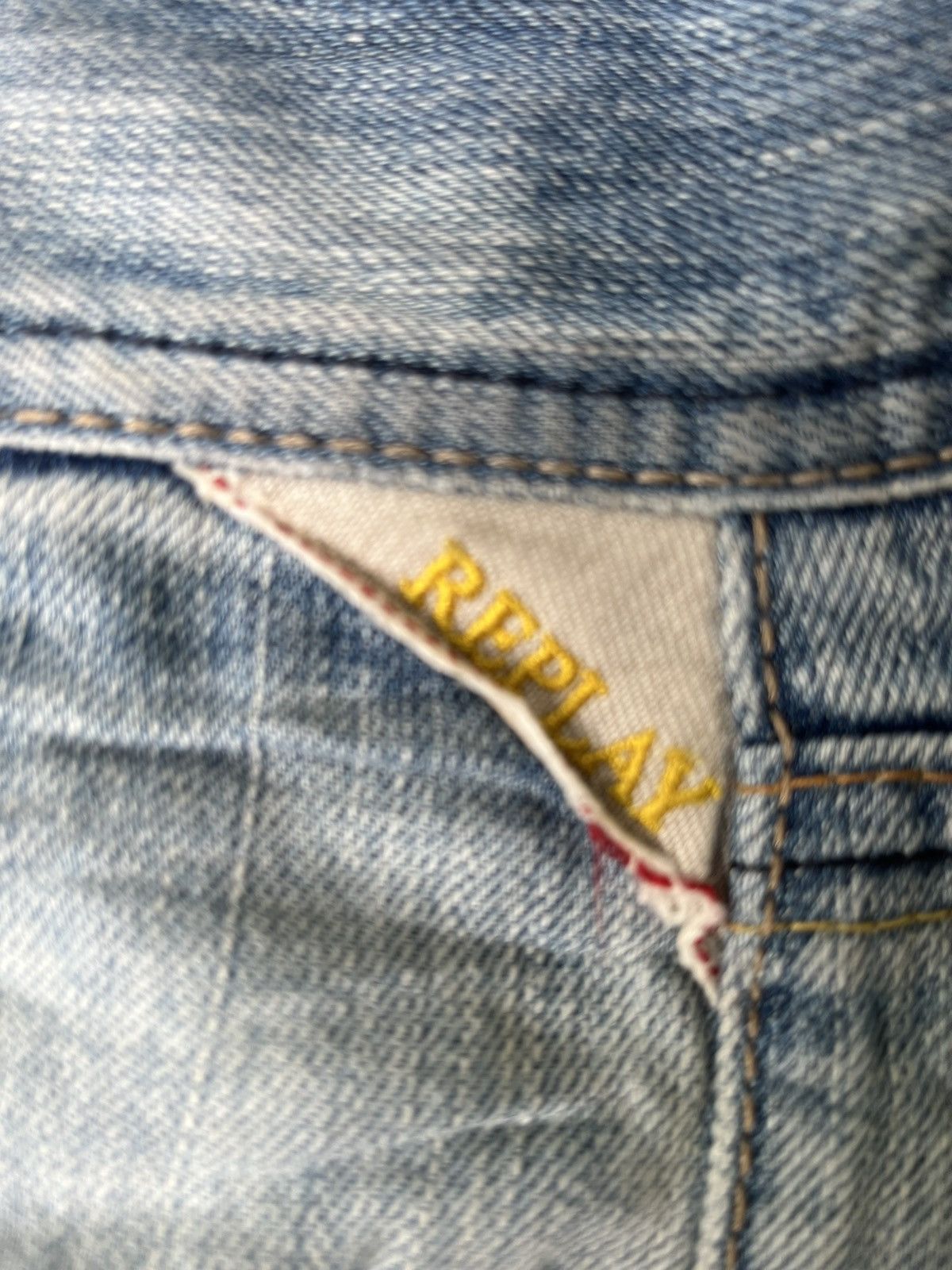 Replay VINTAGE REPLAY BAGGY JEANS MINOR DISTRESSED Size US 34 / EU 50 - 10 Thumbnail