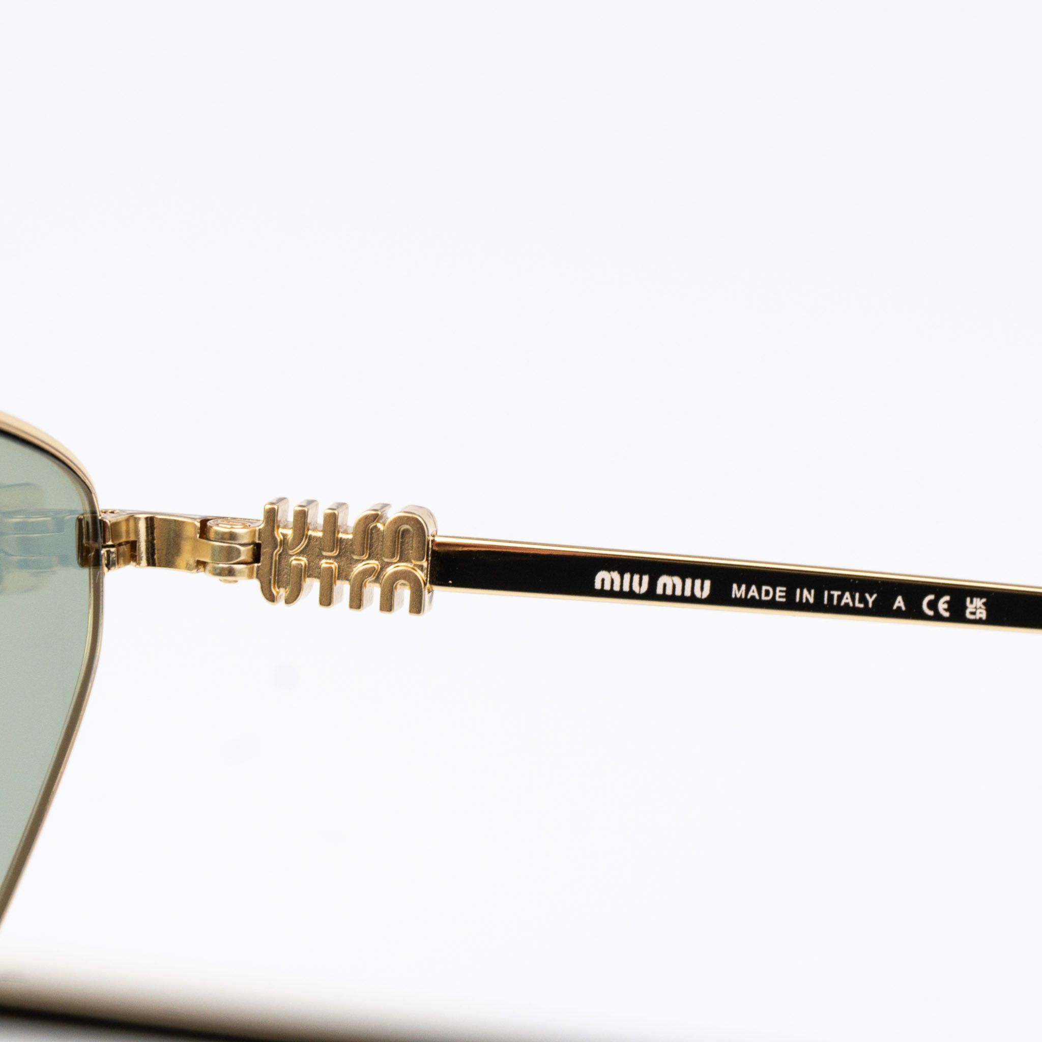 Miu Miu Miu Miu REGARD Women Sunglasses MU56ZS 5AK04M NEW AUTHENTIC Size ONE SIZE - 8 Thumbnail