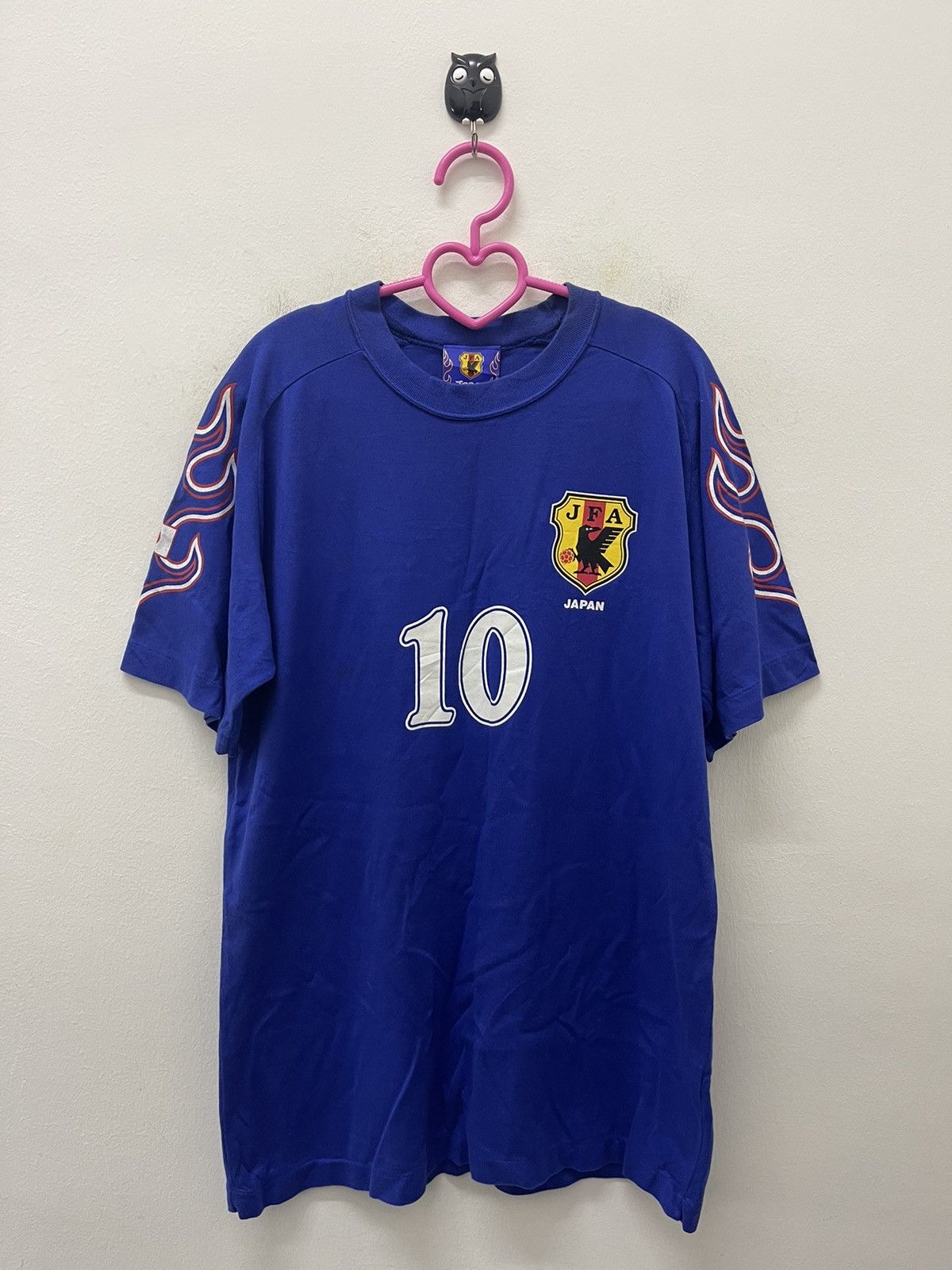 Japanese Brand Rare Vintage HIROSHI NANAMI 10 Japan FA Sony 1996 Flame Size US L / EU 52-54 / 3 - 3 Thumbnail