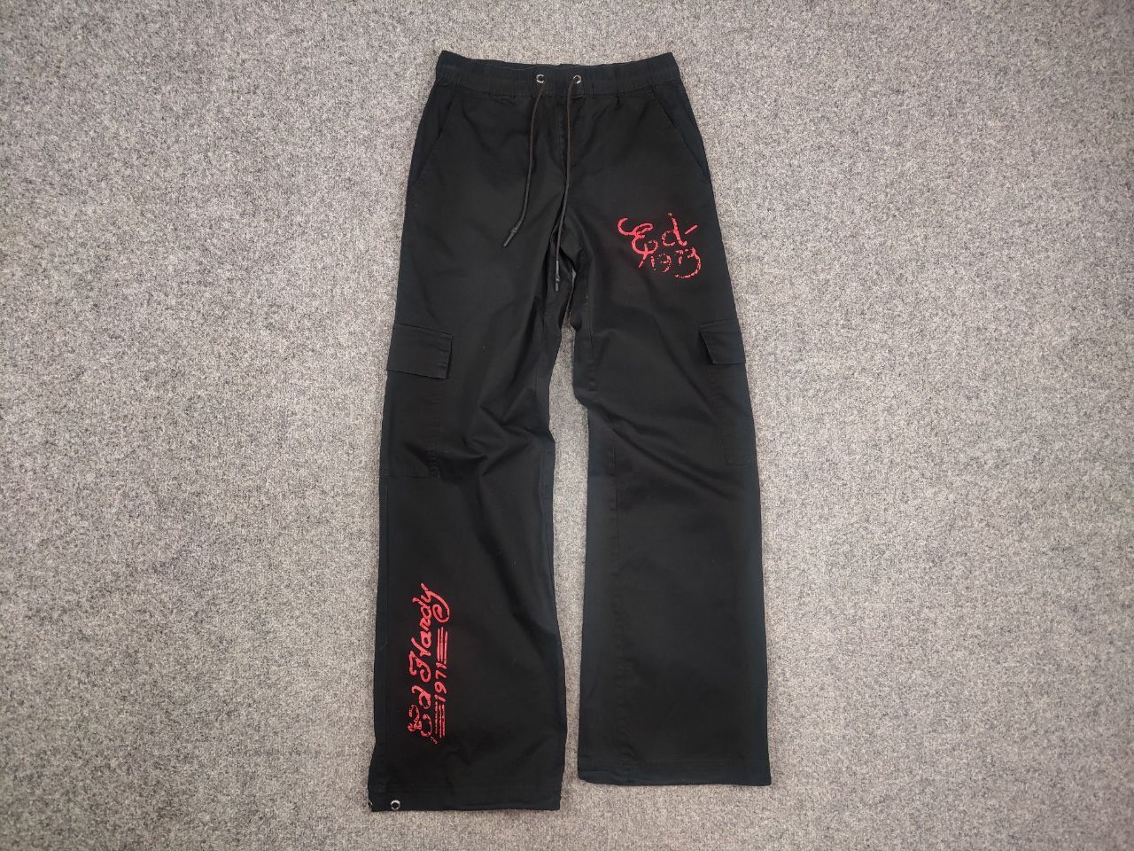 Ed Hardy Ed Hardy Vintage Y2K Style Dragon Embroidered Cargo Pants Size US 30 / EU 46 - 7 Thumbnail