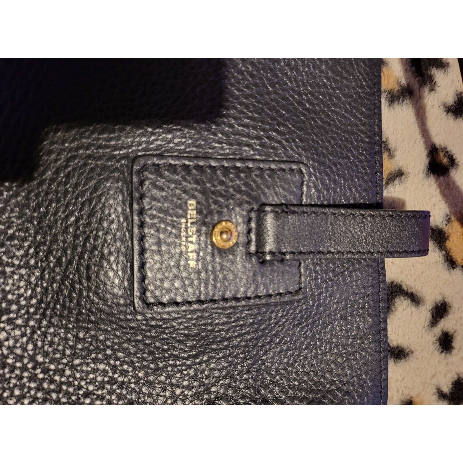 Belstaff Belstaff Nottingham Tote Leather Black Size ONE SIZE - 4 Thumbnail