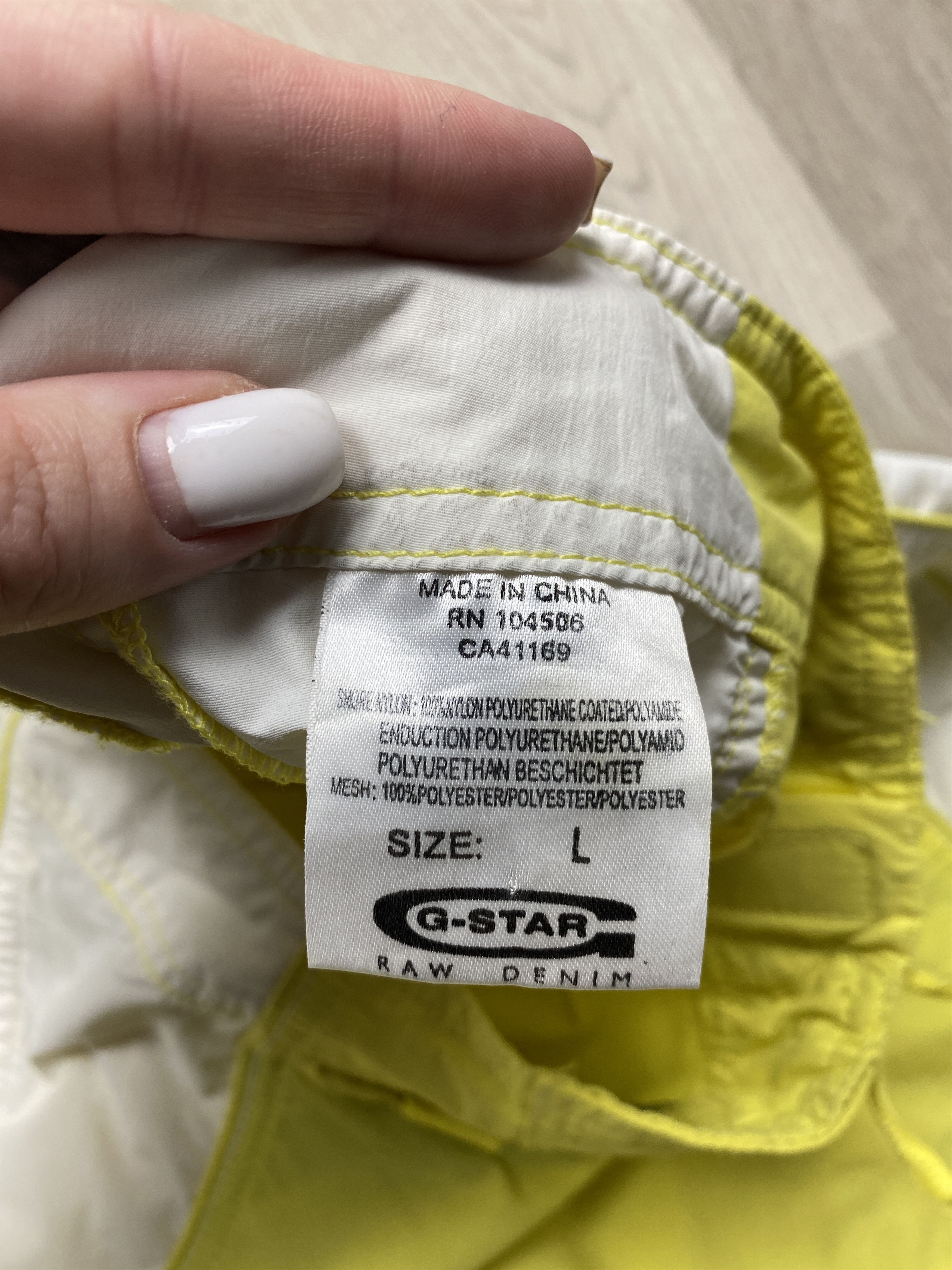 G-Star G Star Raw Vintage Mens Nylon Shorts Size US 34 / EU 50 - 6 Thumbnail