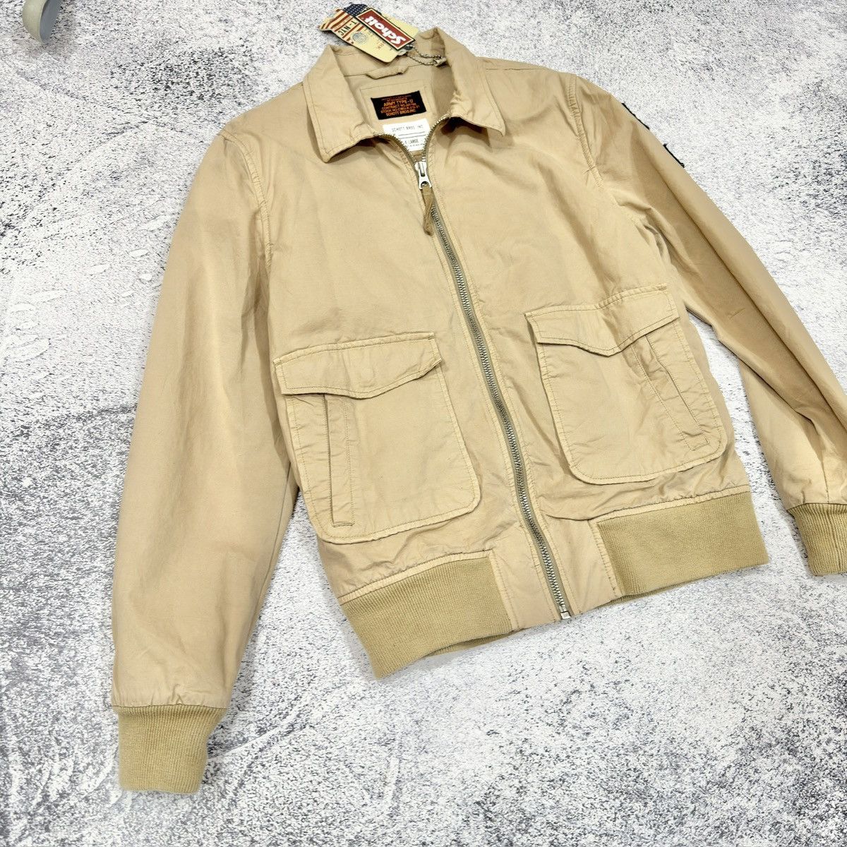 Designer × Schott Schott Bennet Cotton Jacket XL size Size US XL / EU 56 / 4 - 2 Thumbnail