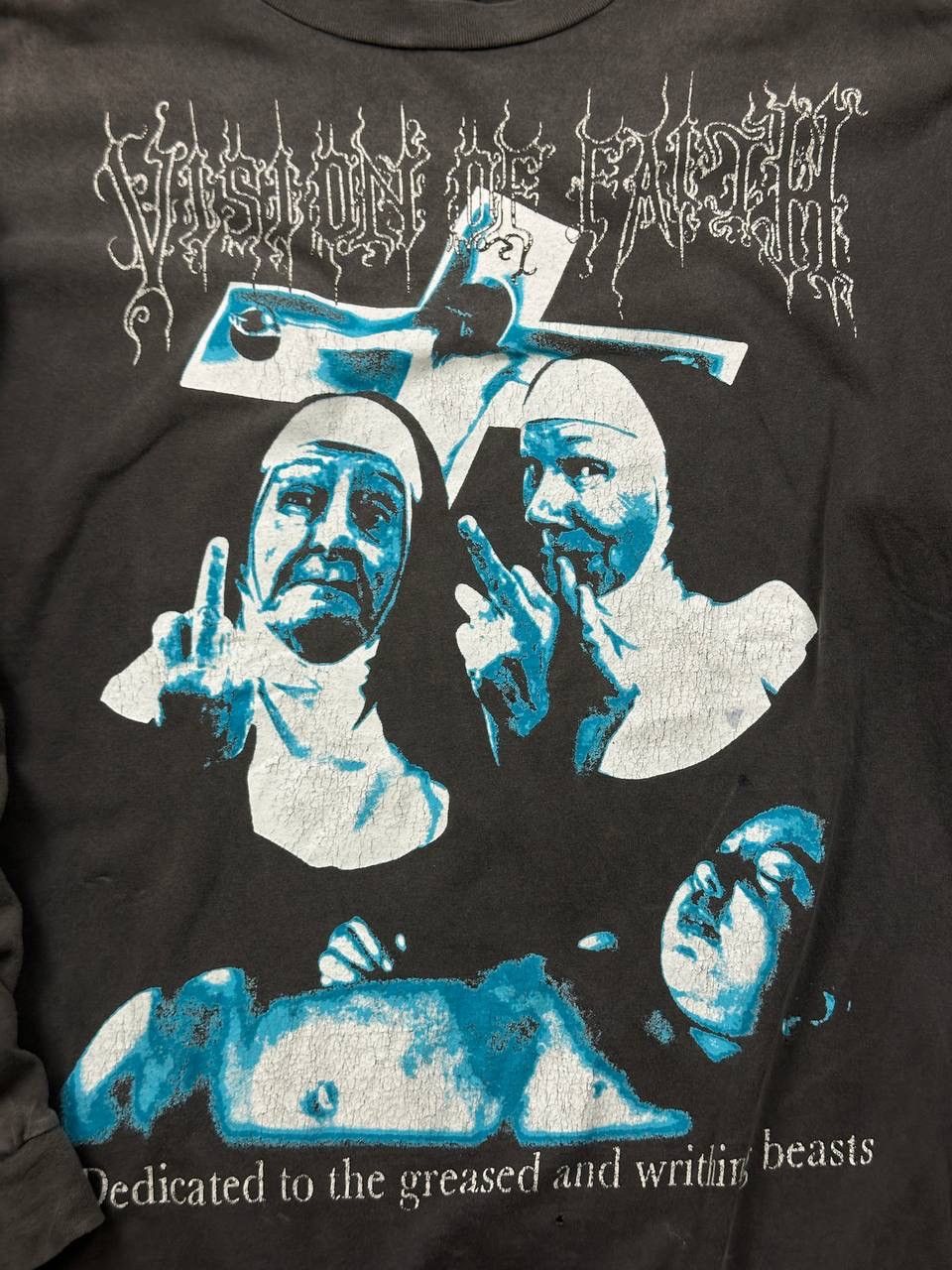 Saint Michael Ss23 Saint Michael Sisters/Cradle of Filth L/S Tee Size US XL / EU 56 / 4 - 13 Thumbnail