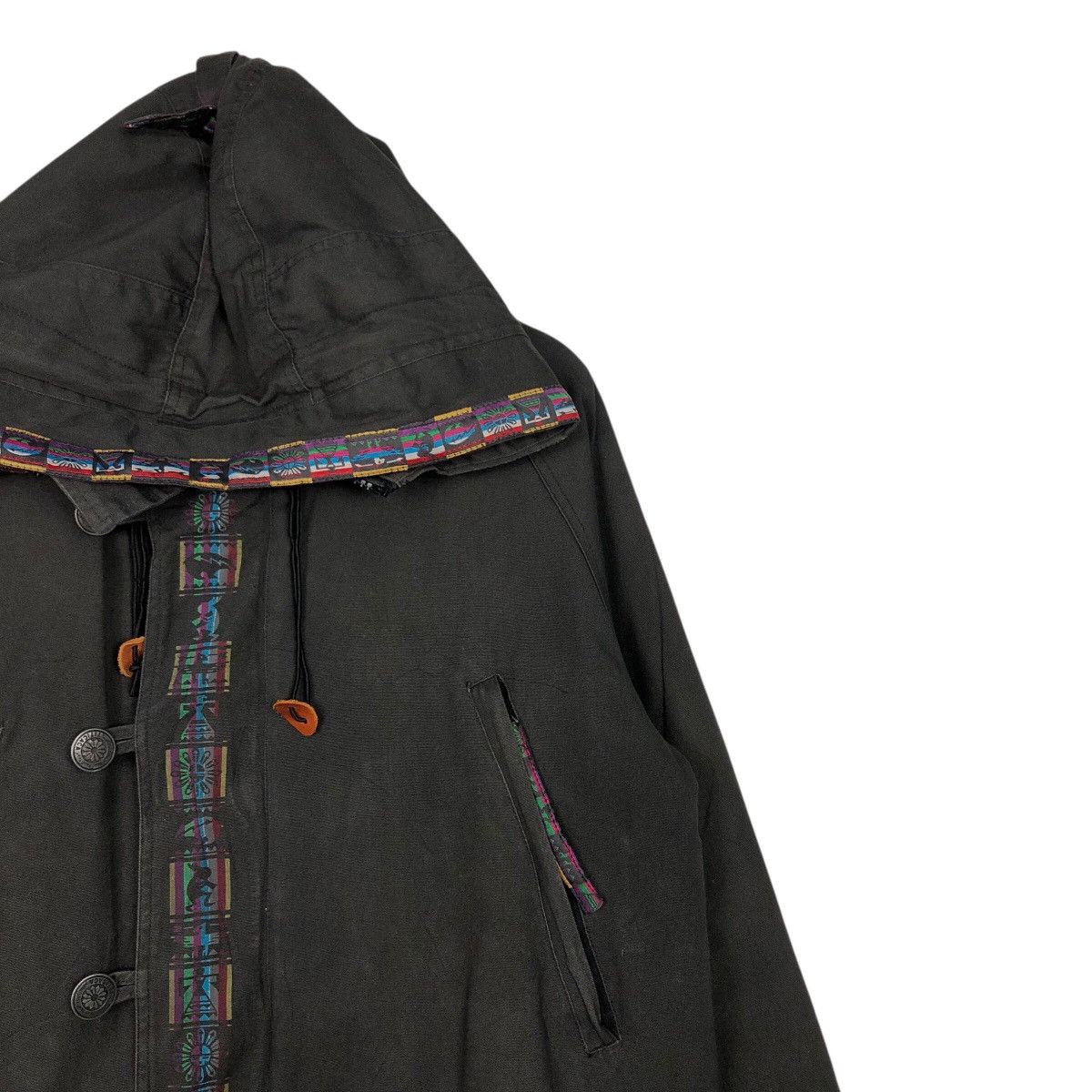 Japanese Brand 📌Vintage Chore Jacket Hoodie Titicaca Duck Canvas Size US L / EU 52-54 / 3 - 7 Thumbnail