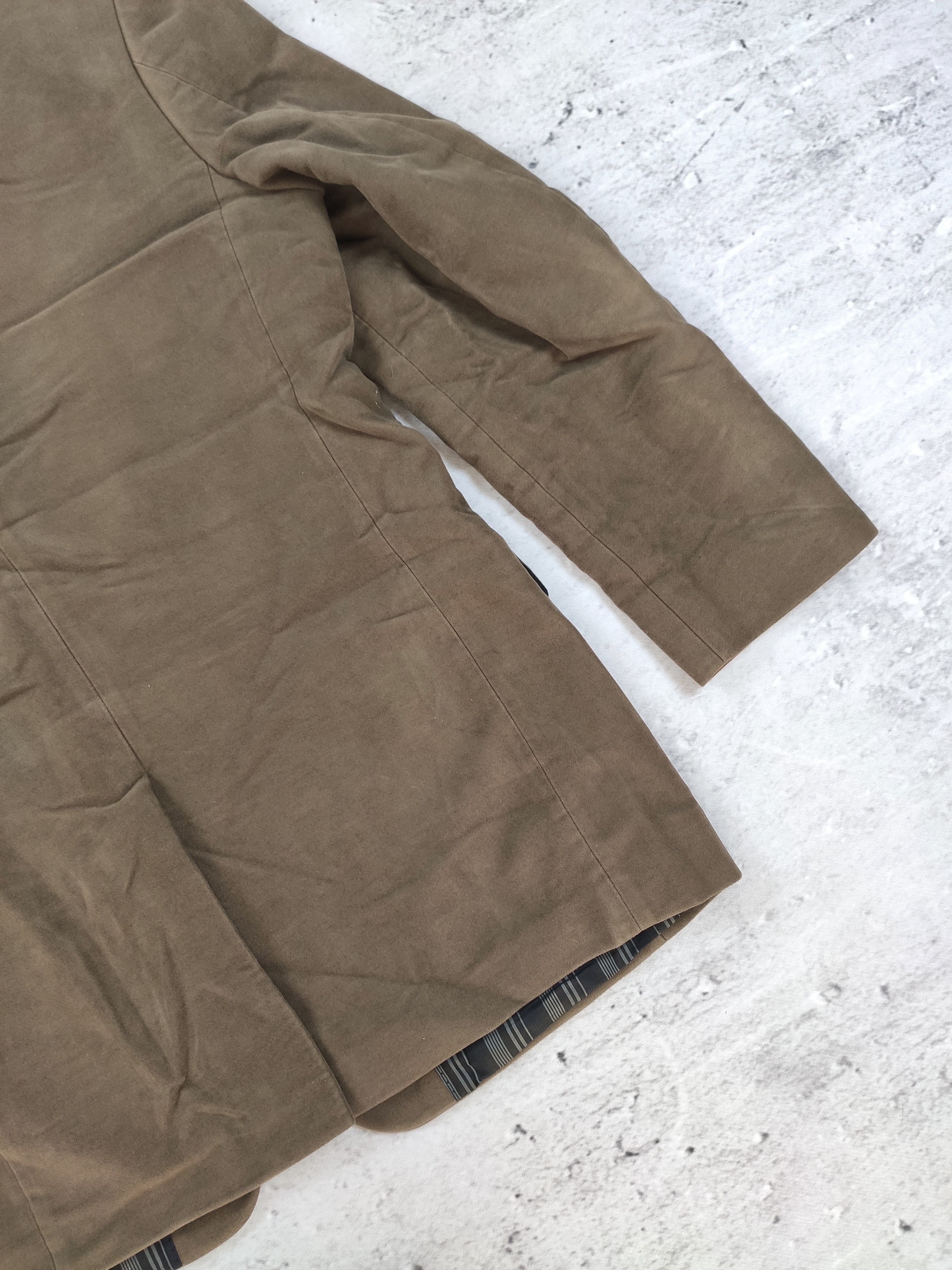 Balmain × Vintage Balmain Paris men blazer cotton jacket brown elegant Size 52R - 16 Thumbnail