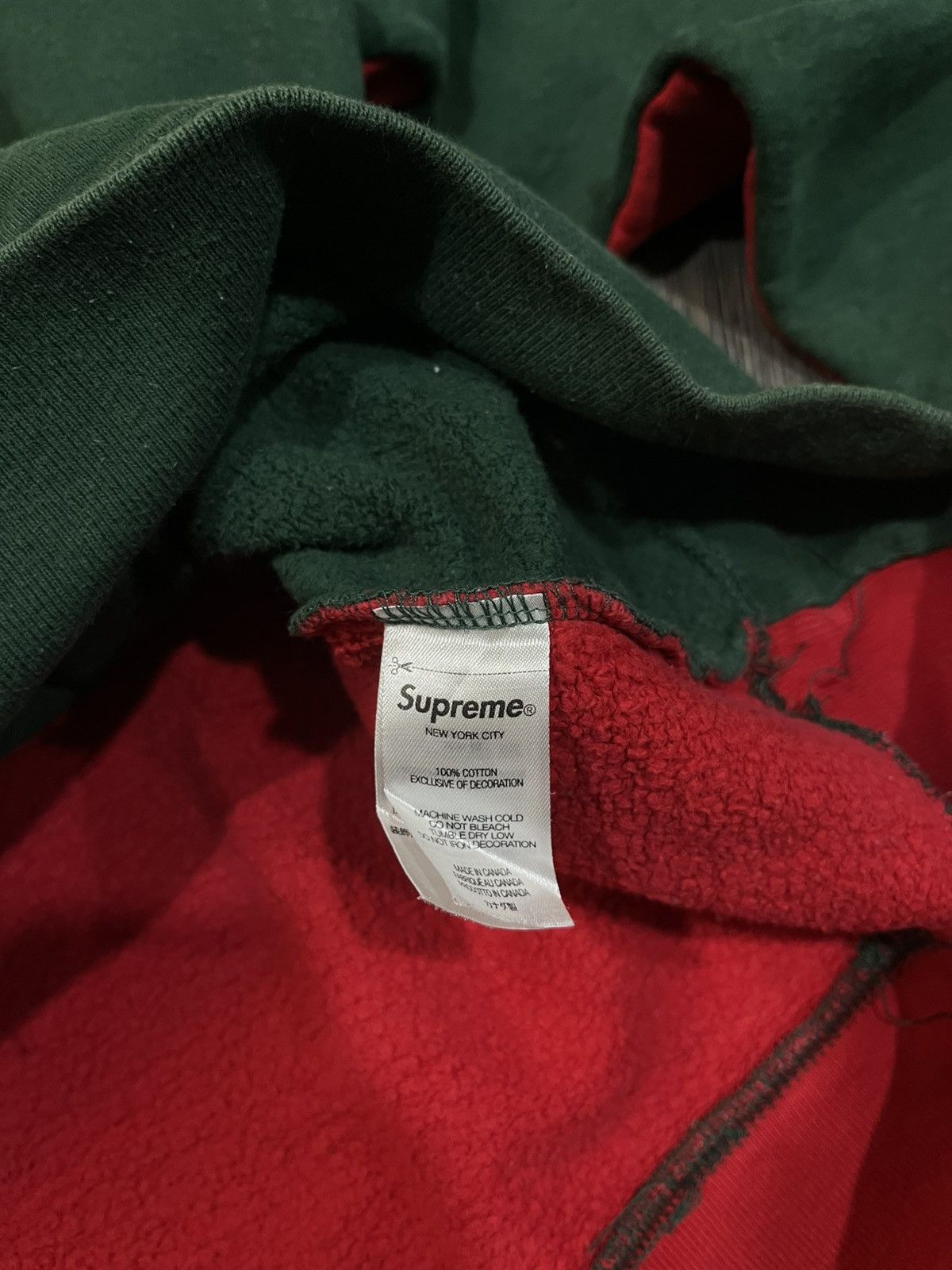 Supreme Supreme Logo S Hoodie Size US XL / EU 56 / 4 - 8 Thumbnail