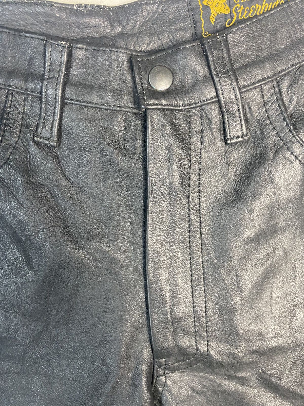 Genuine Leather Aero leather short pants Size US 28 / EU 44 - 10 Thumbnail
